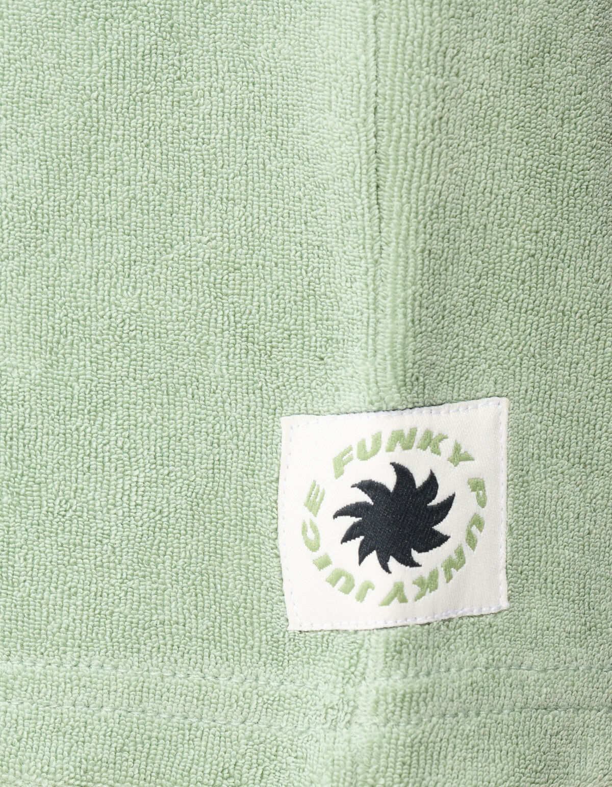 Towelling Short Lichtgroen SHOEBY BOYS