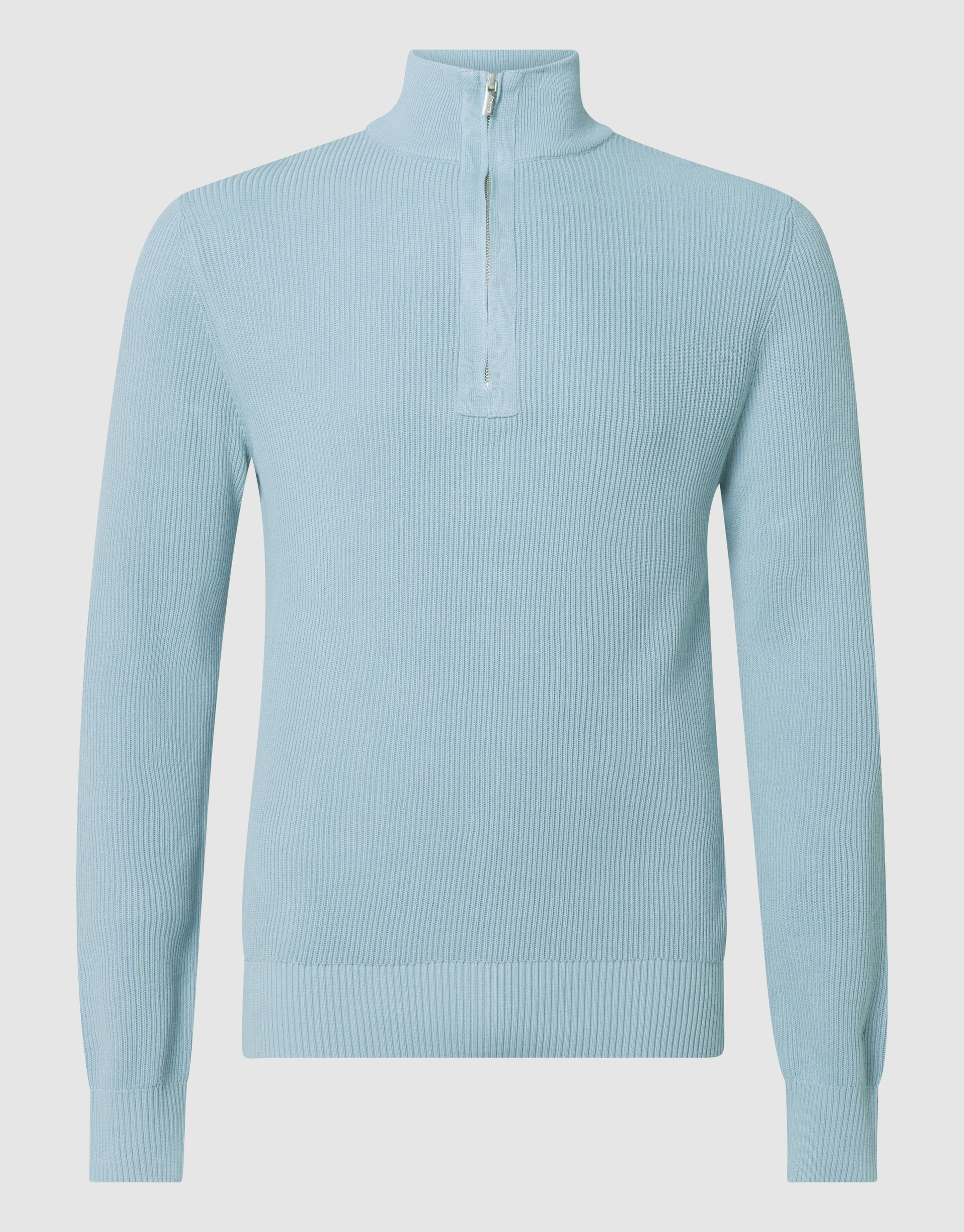 Zipper Trui Lichtblauw SHOEBY MEN