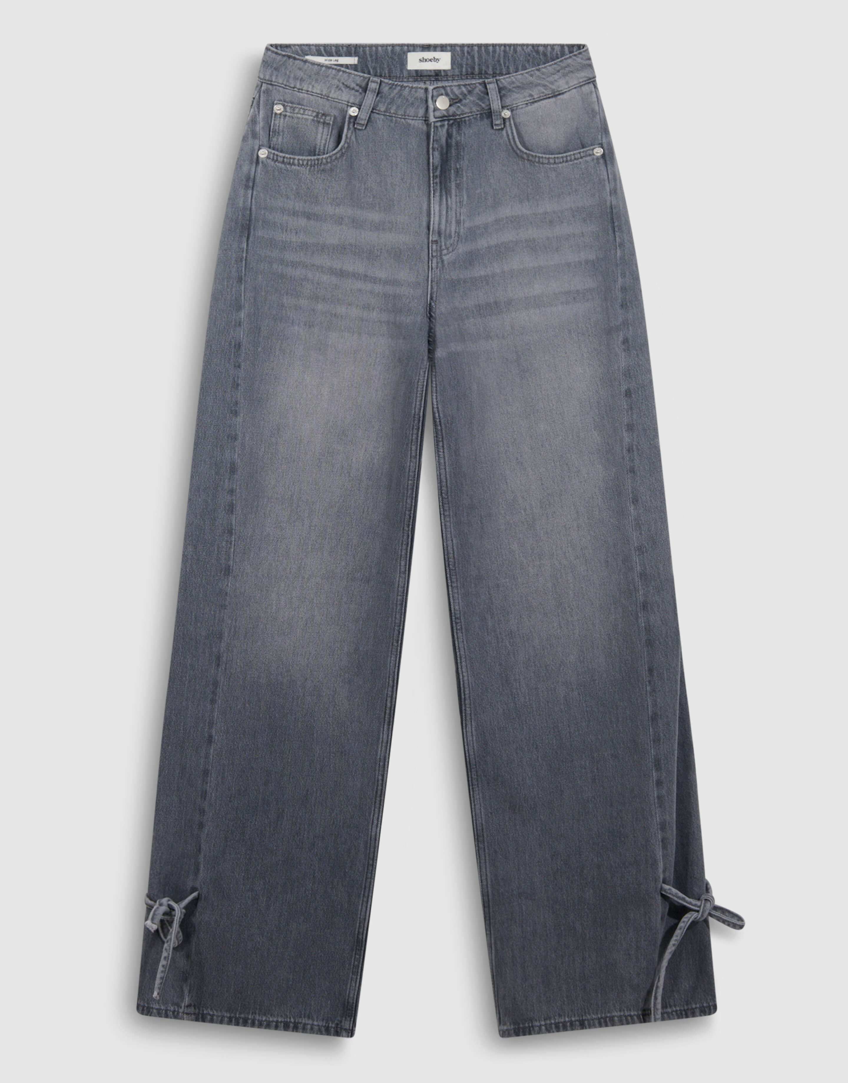 Strik Straight Fit Jeans Grijs SHOEBY WOMEN