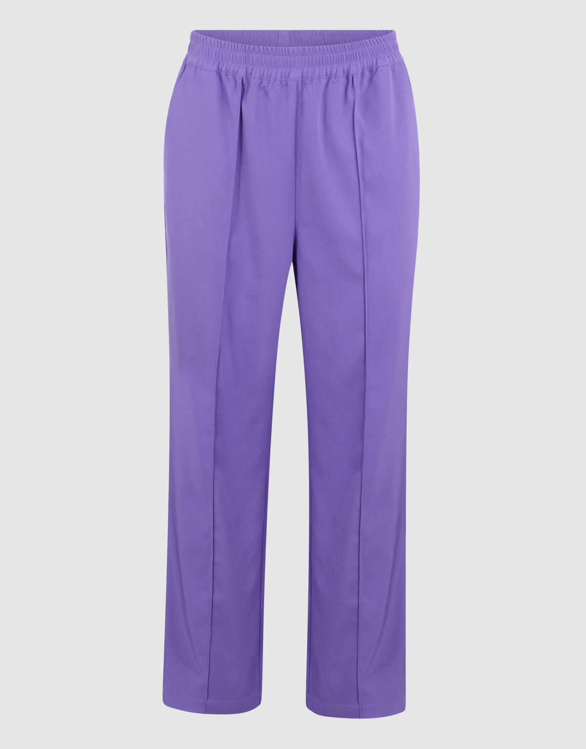 Basis Wide Leg Broek Paars SHOEBY WOMEN