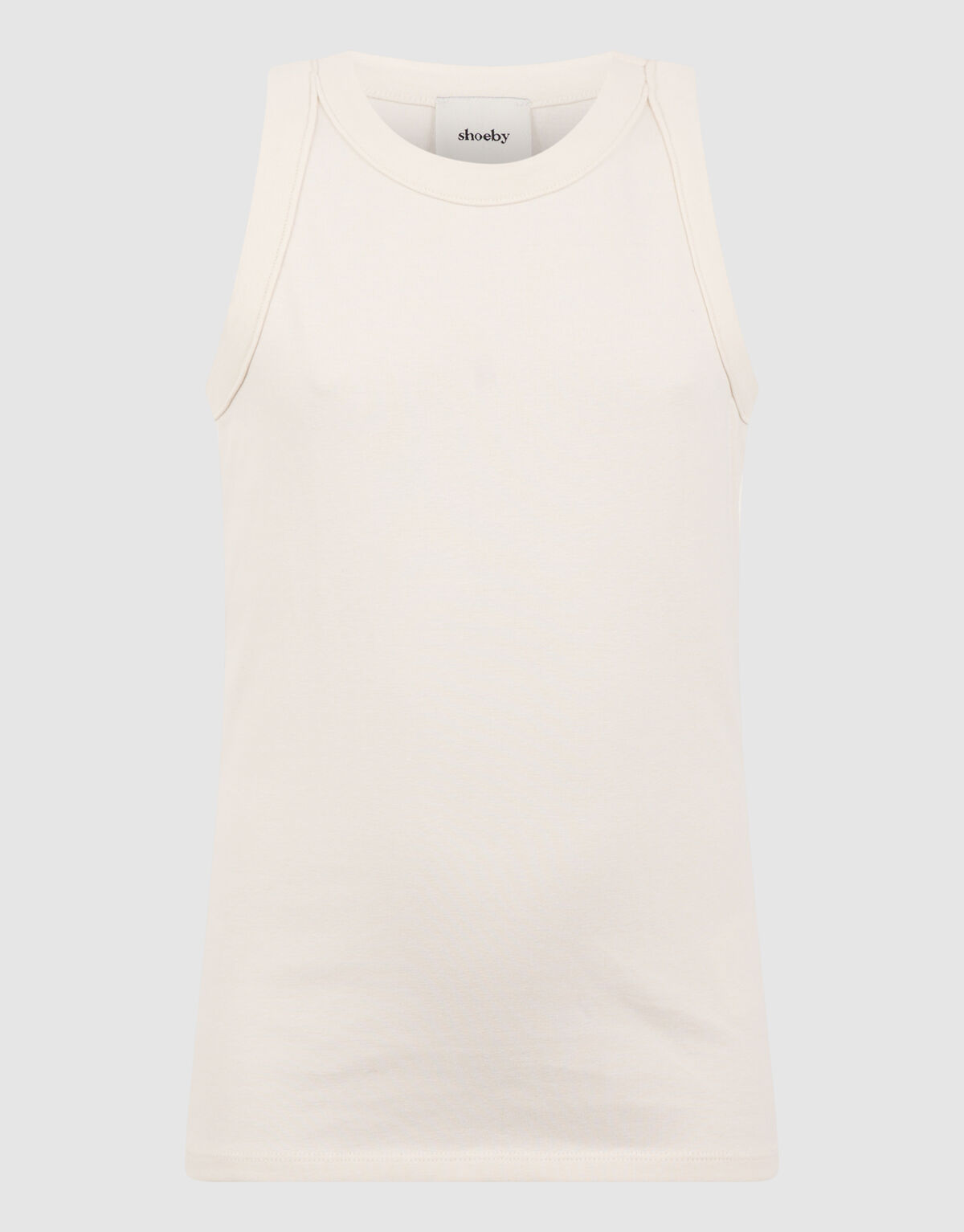 Basis Singlet Top Gebroken Wit SHOEBY GIRLS
