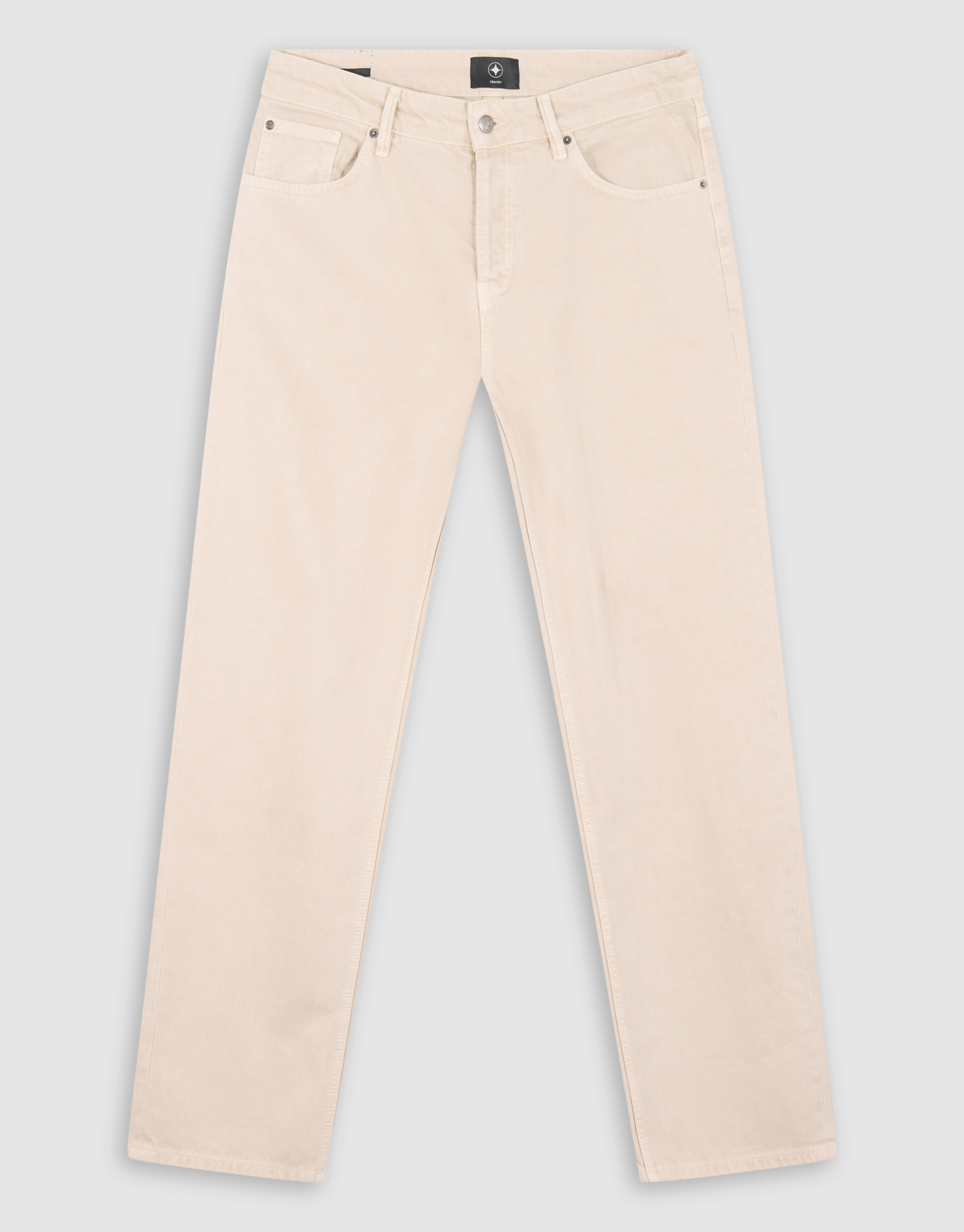 Baggy Fit Jeans Zand L32 SHOEBY MEN