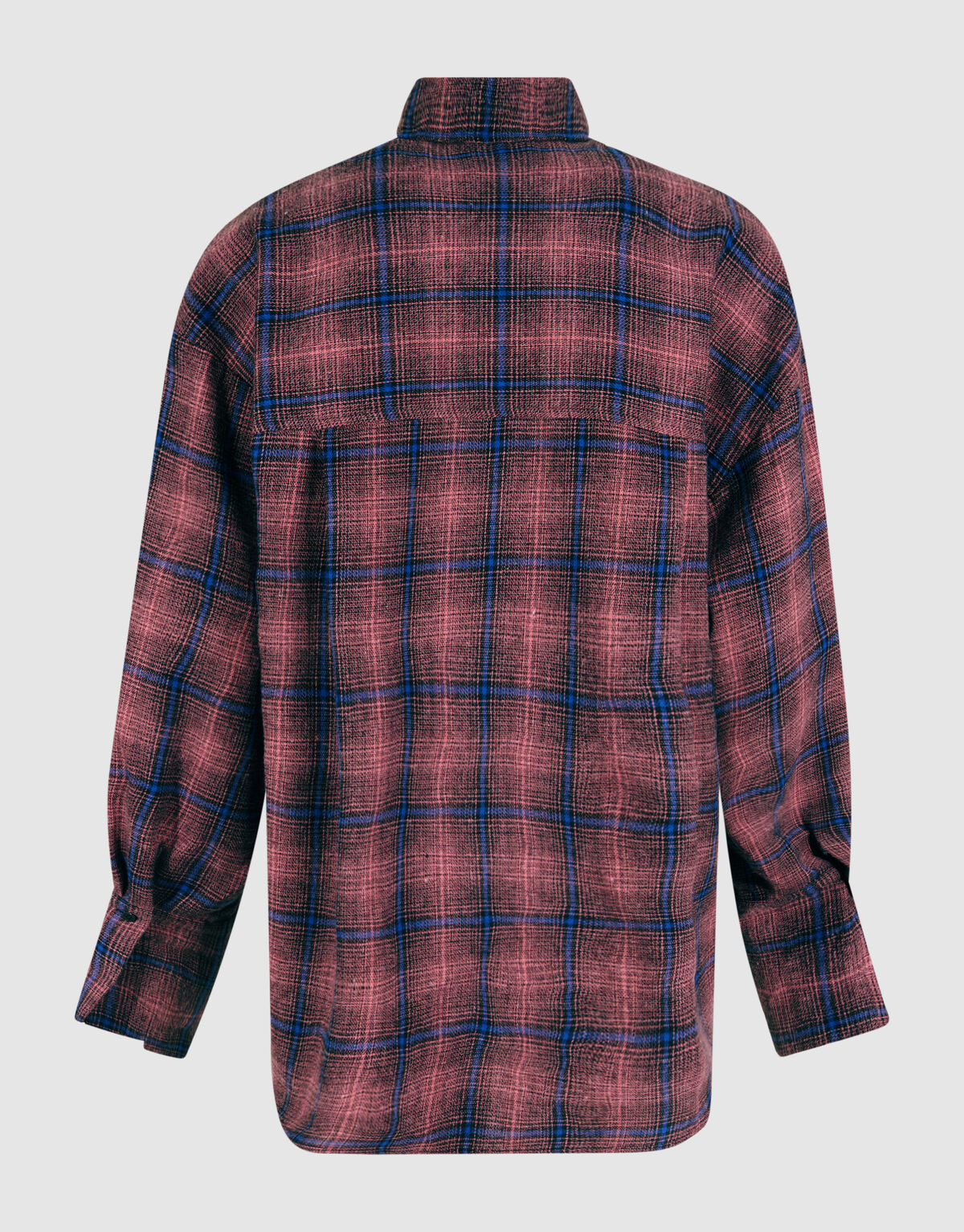 Ruiten Blouse Donkerroze SHOEBY WOMEN