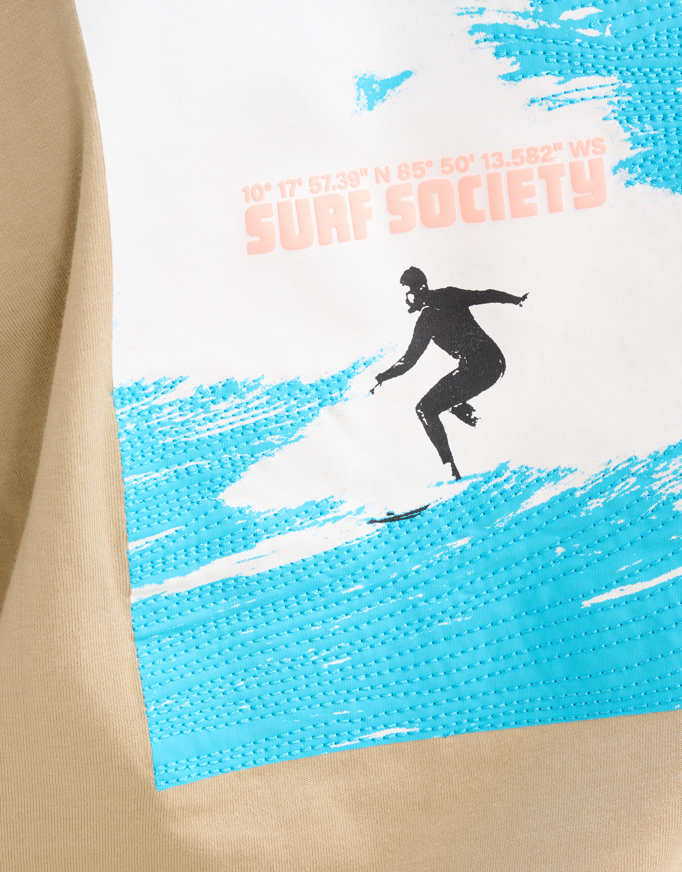 Artwork T-shirt Zand SHOEBY BOYS