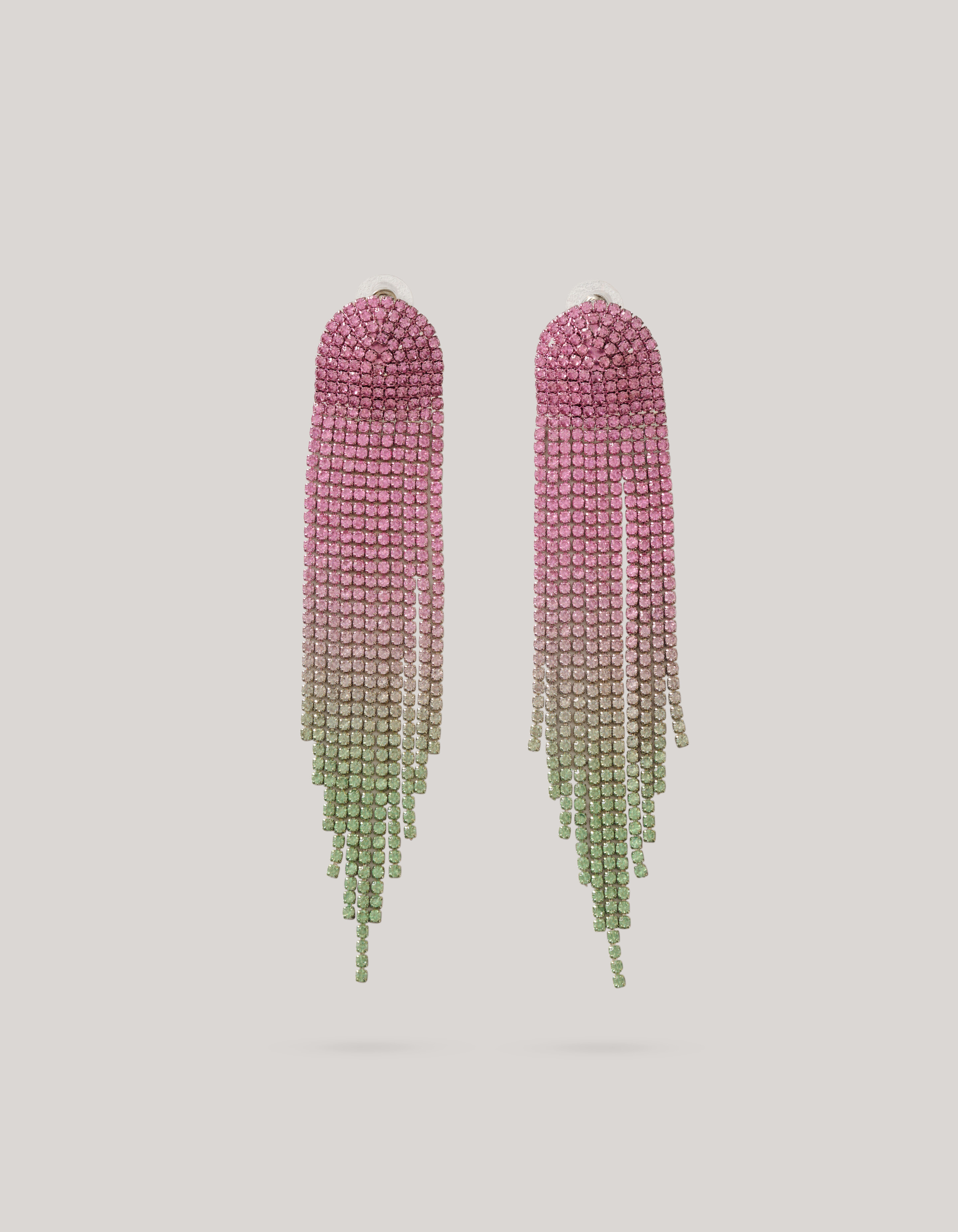 Balayage Strass Oorbellen Roze SHOEBY ACCESSOIRES