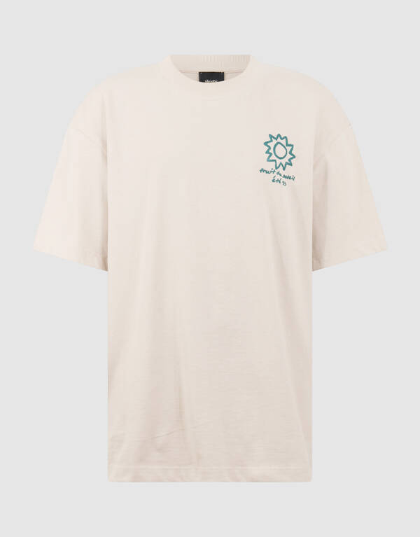 Soleil Artwork T-shirt Beige SHOEBY BOYS