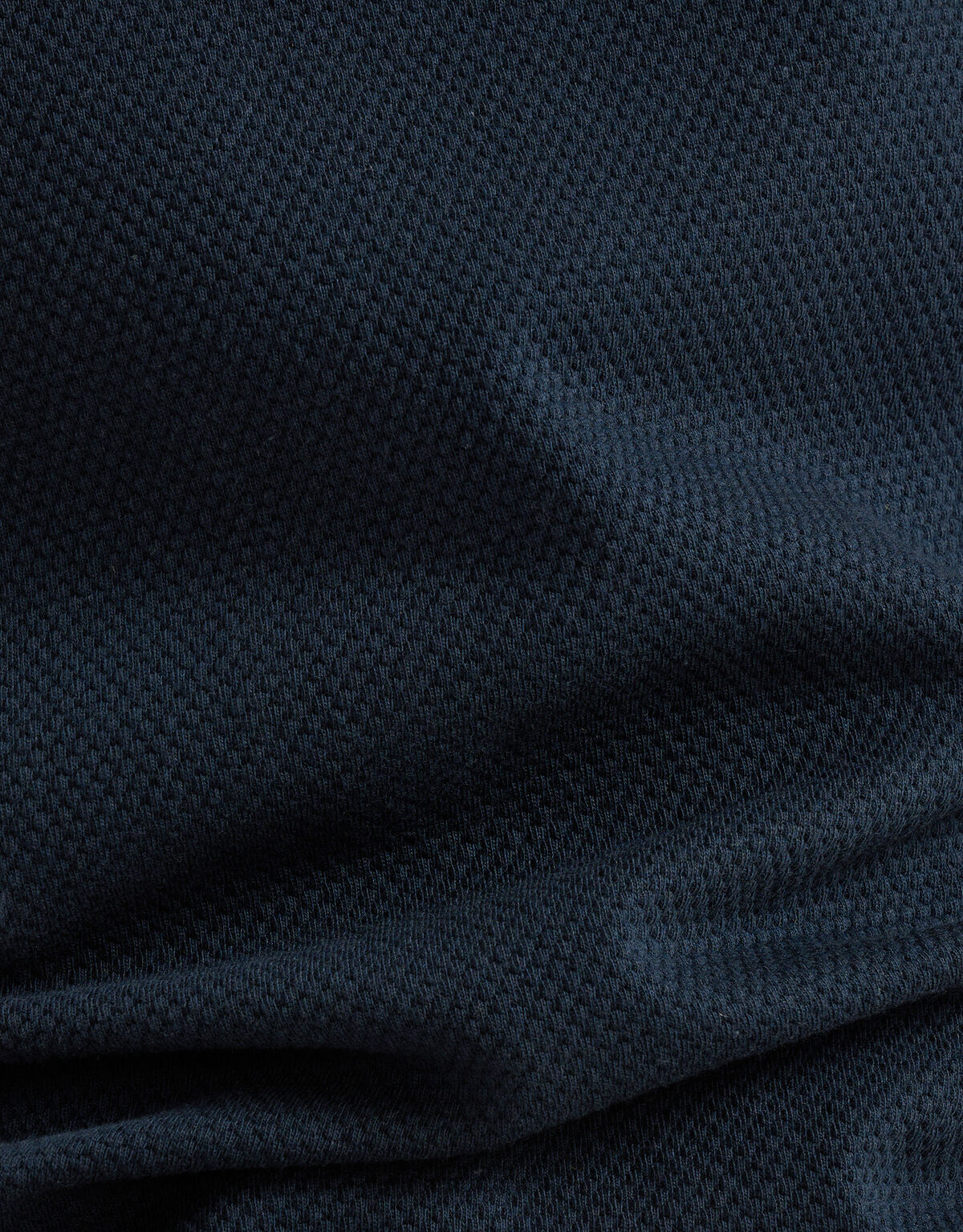 Structuur T-shirt Donkerblauw SHOEBY MEN