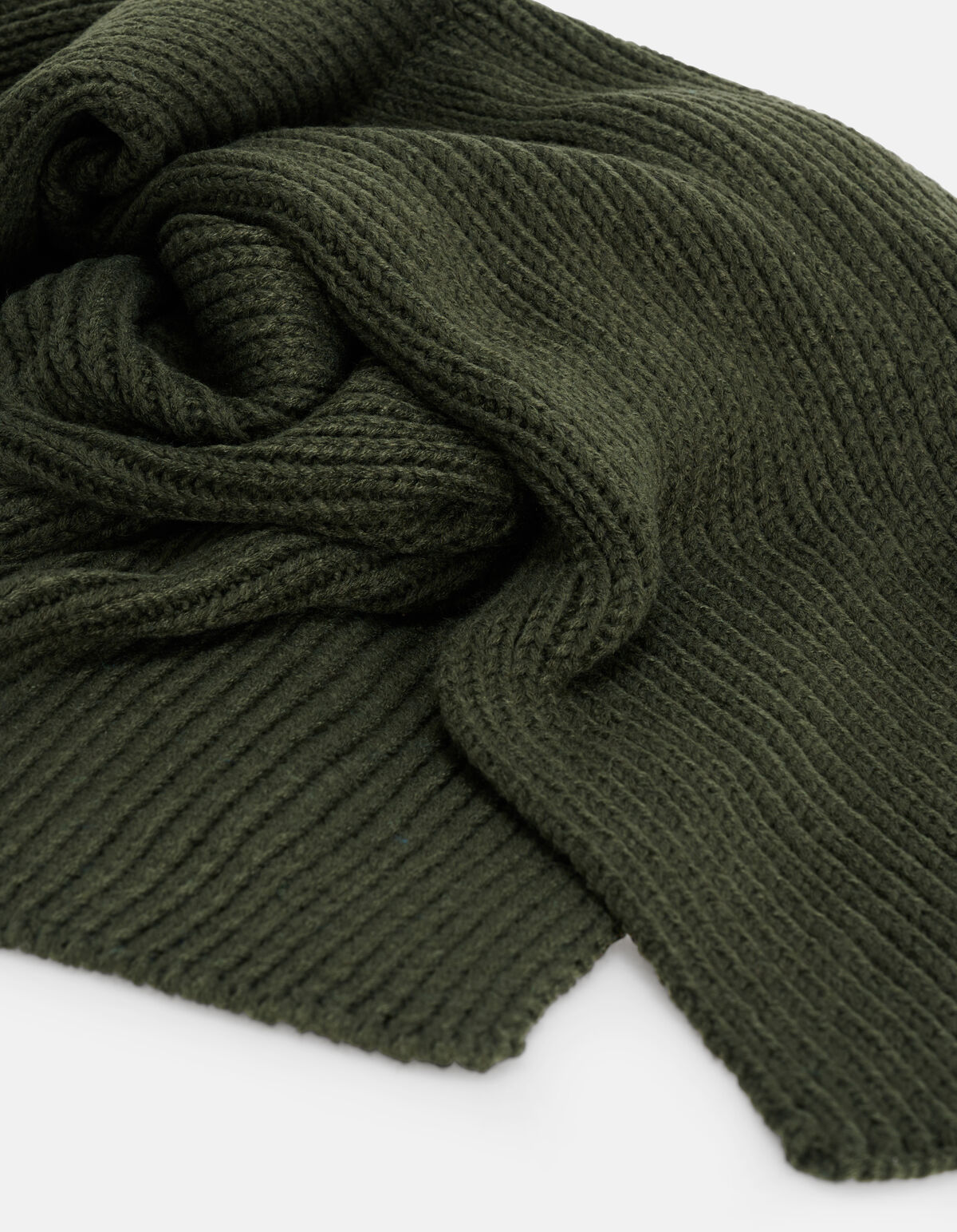 Gebreide Sjaal Donkergroen SHOEBY ACCESSOIRES