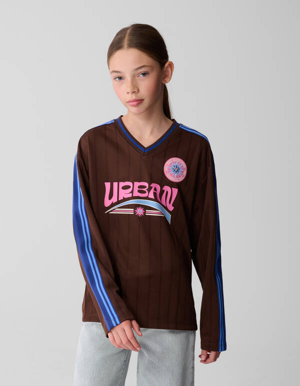 Baseball Longesleeve Top Bruin SHOEBY GIRLS
