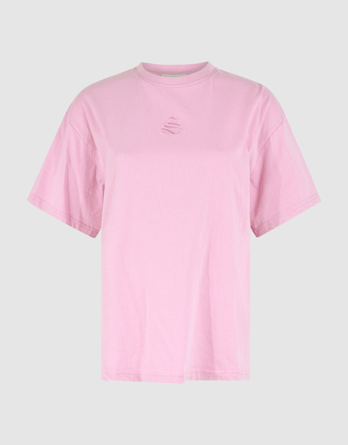 Washed Logo T-shirt Lichtroze SHOEBY WOMEN