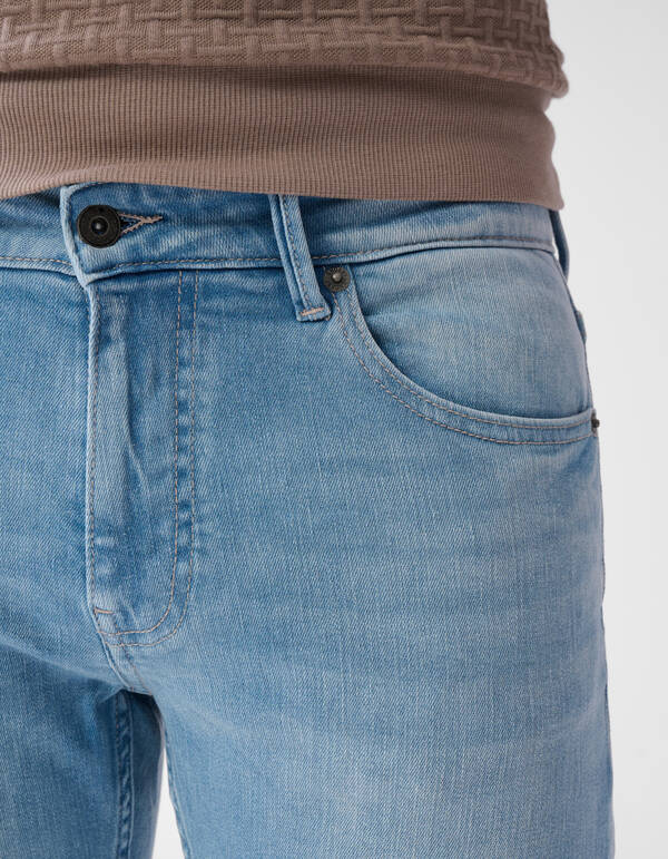 Slim Fit Jeans Lichtblauw L32 SHOEBY MEN