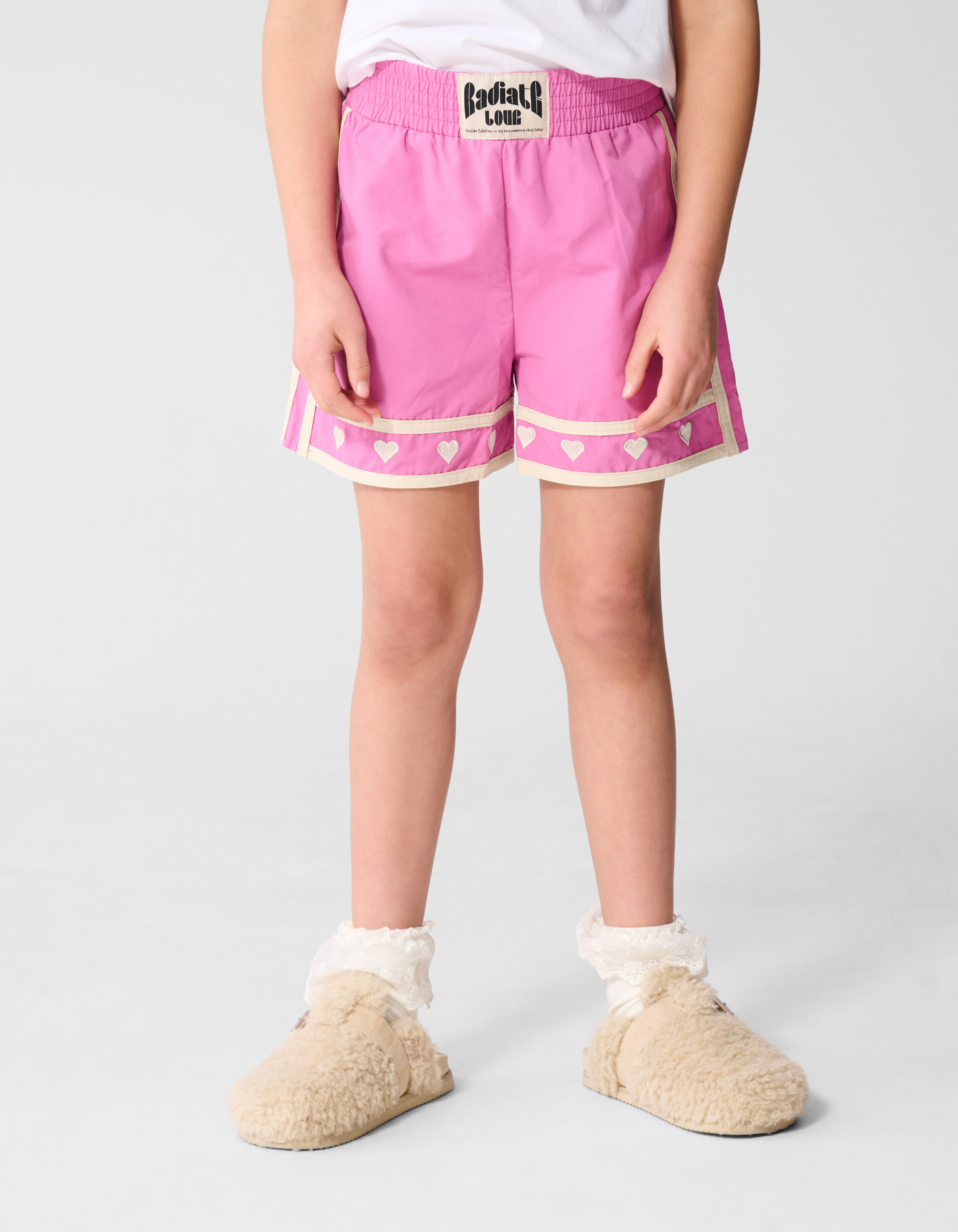 Heart Boxing Short Roze SHOEBY GIRLS