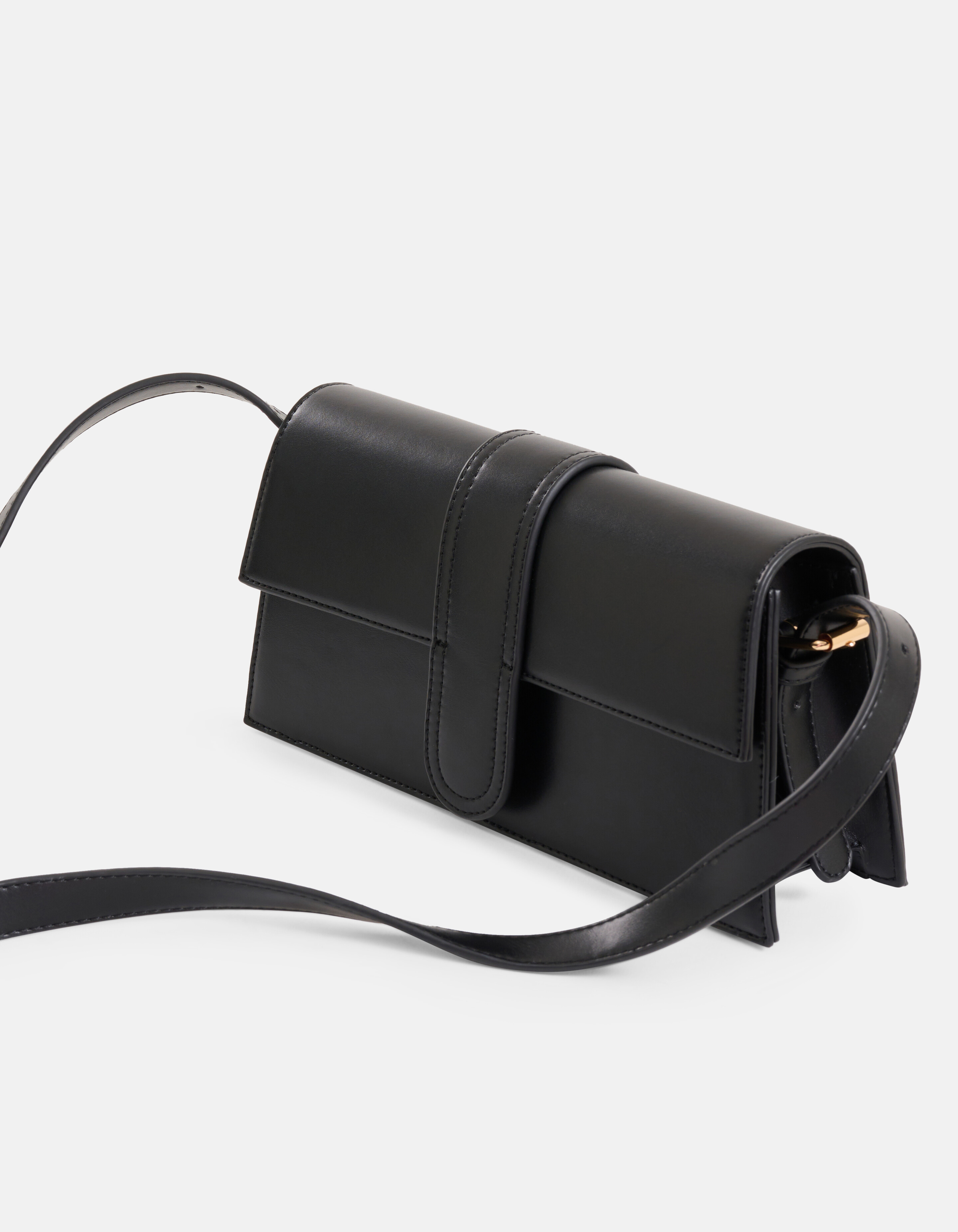 Rechthoekige Tas Zwart SHOEBY ACCESSOIRES