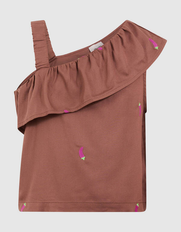 Chili Ruffle Top Bruin SHOEBY GIRLS