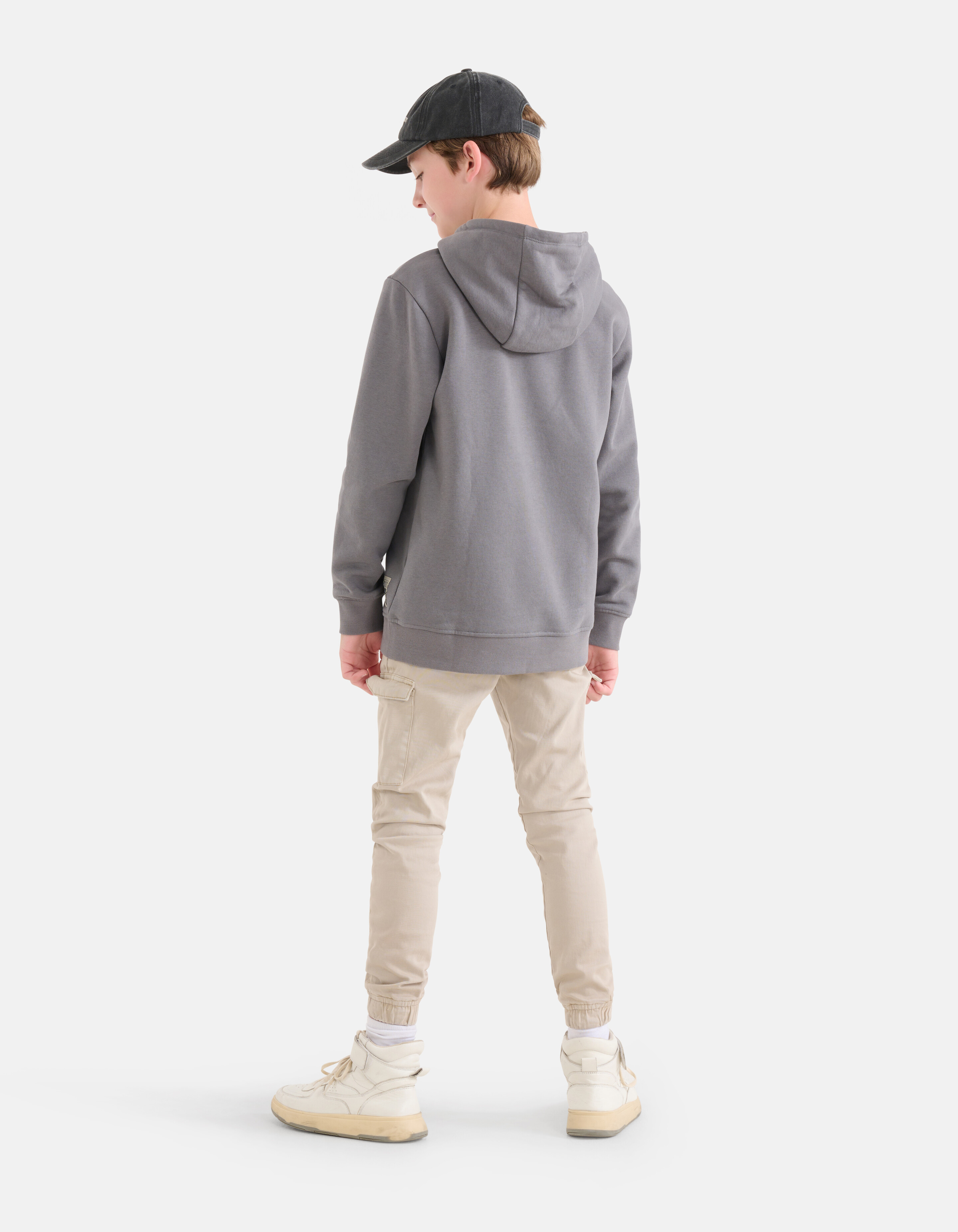 Hoodie Grijs SHOEBY BOYS