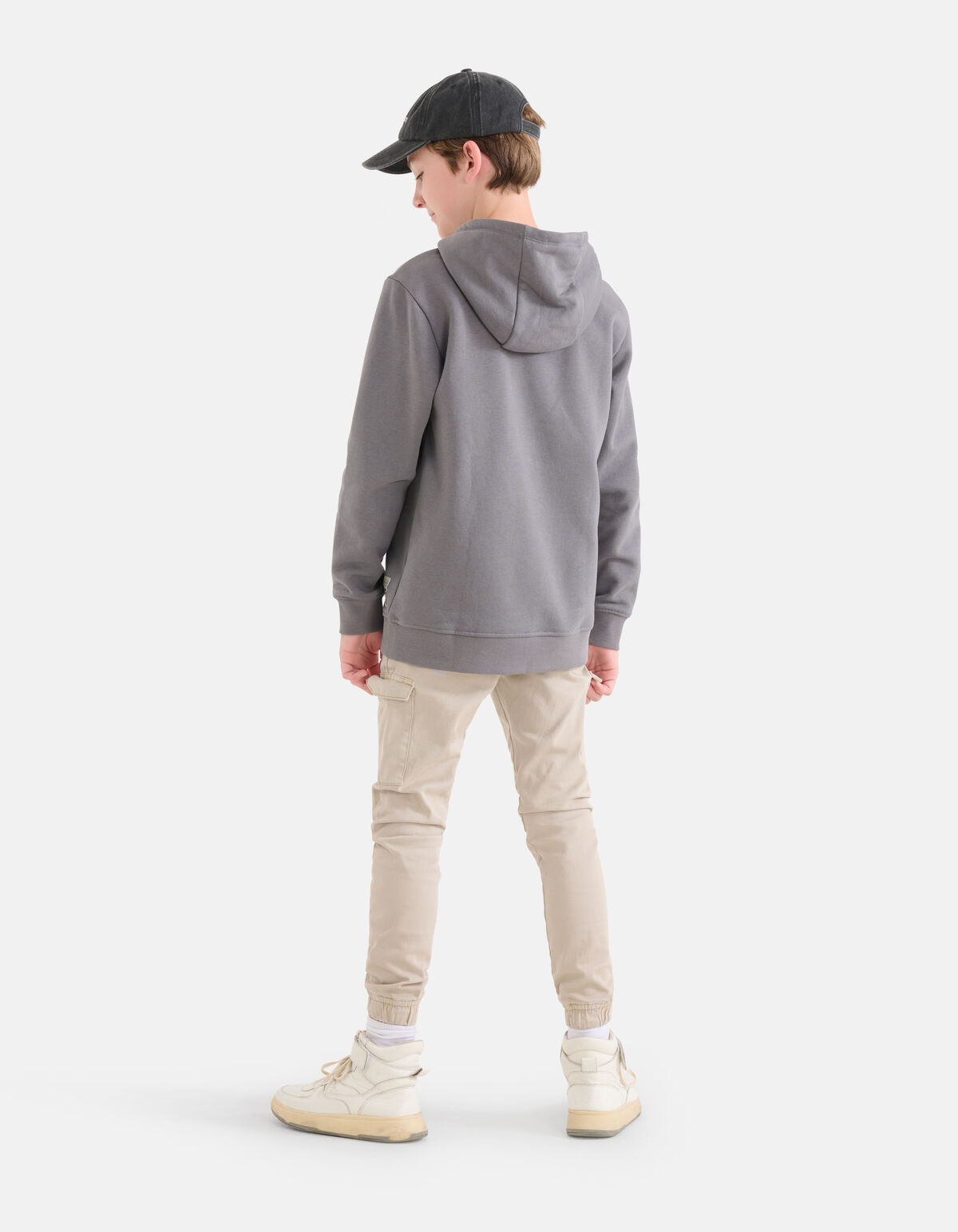 Hoodie Grijs SHOEBY BOYS