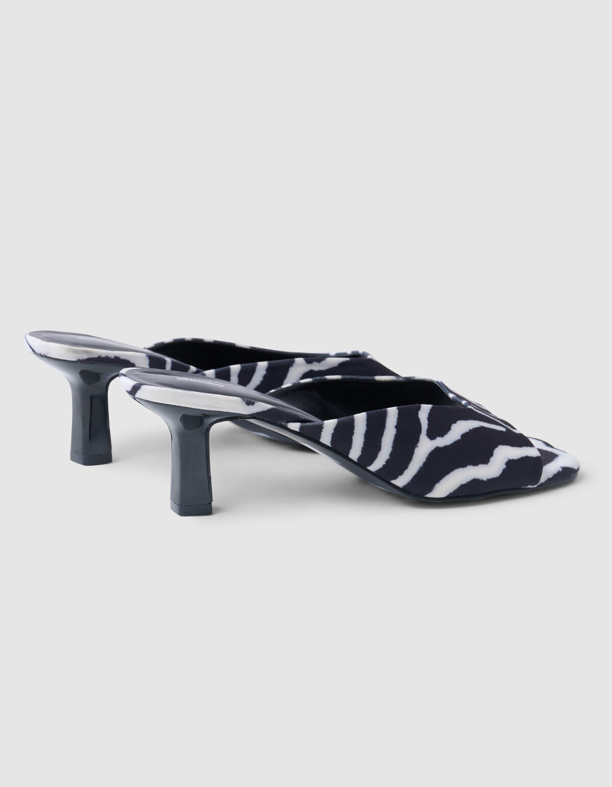 Zebra Hakken Zwart/Wit SHOEBY SHOES