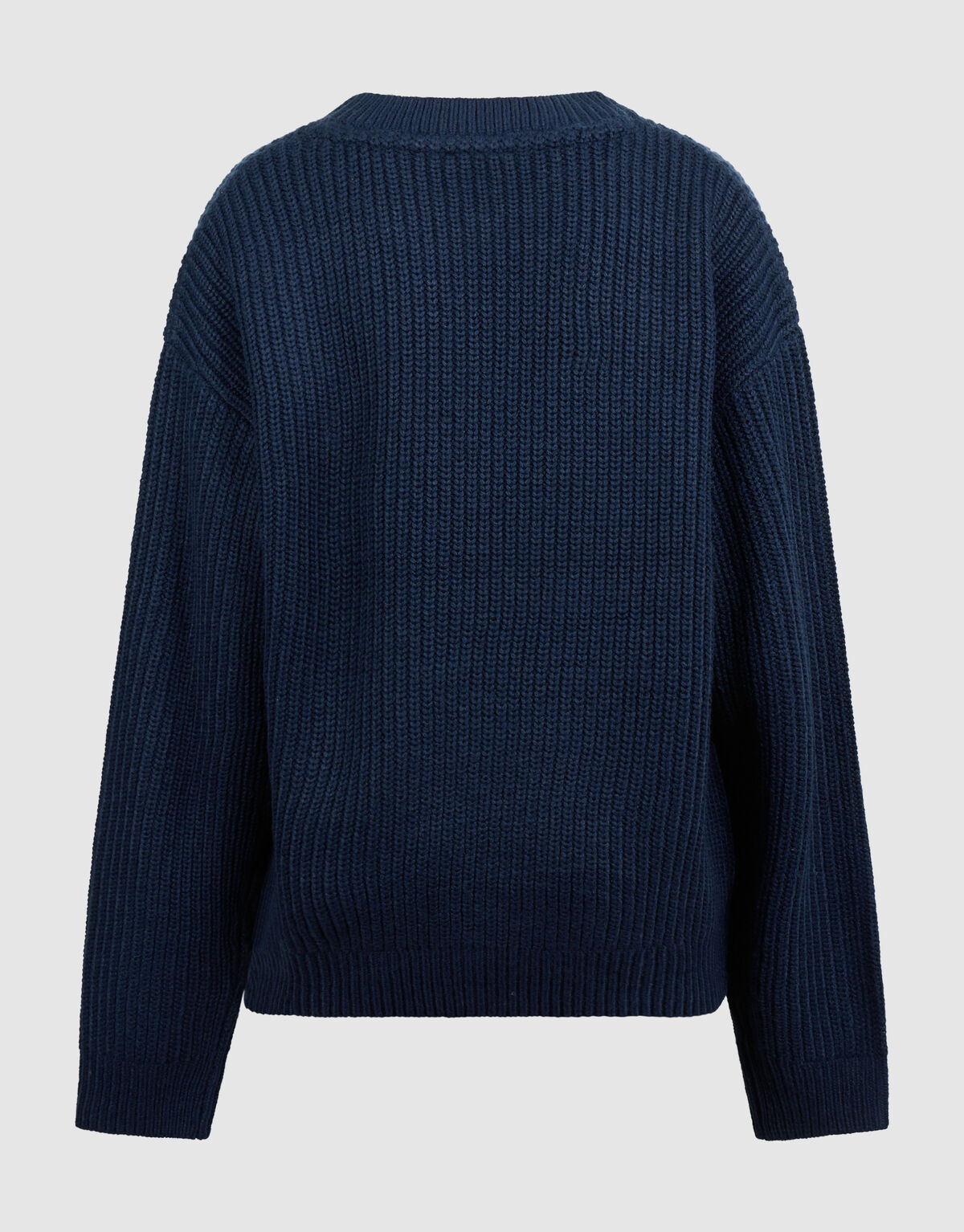 Relaxed Embroidery Gebreide Trui Donkerblauw SHOEBY BOYS
