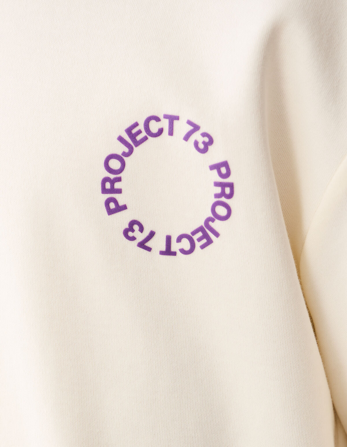 Tekst T-shirt Gebroken Wit SHOEBY BOYS