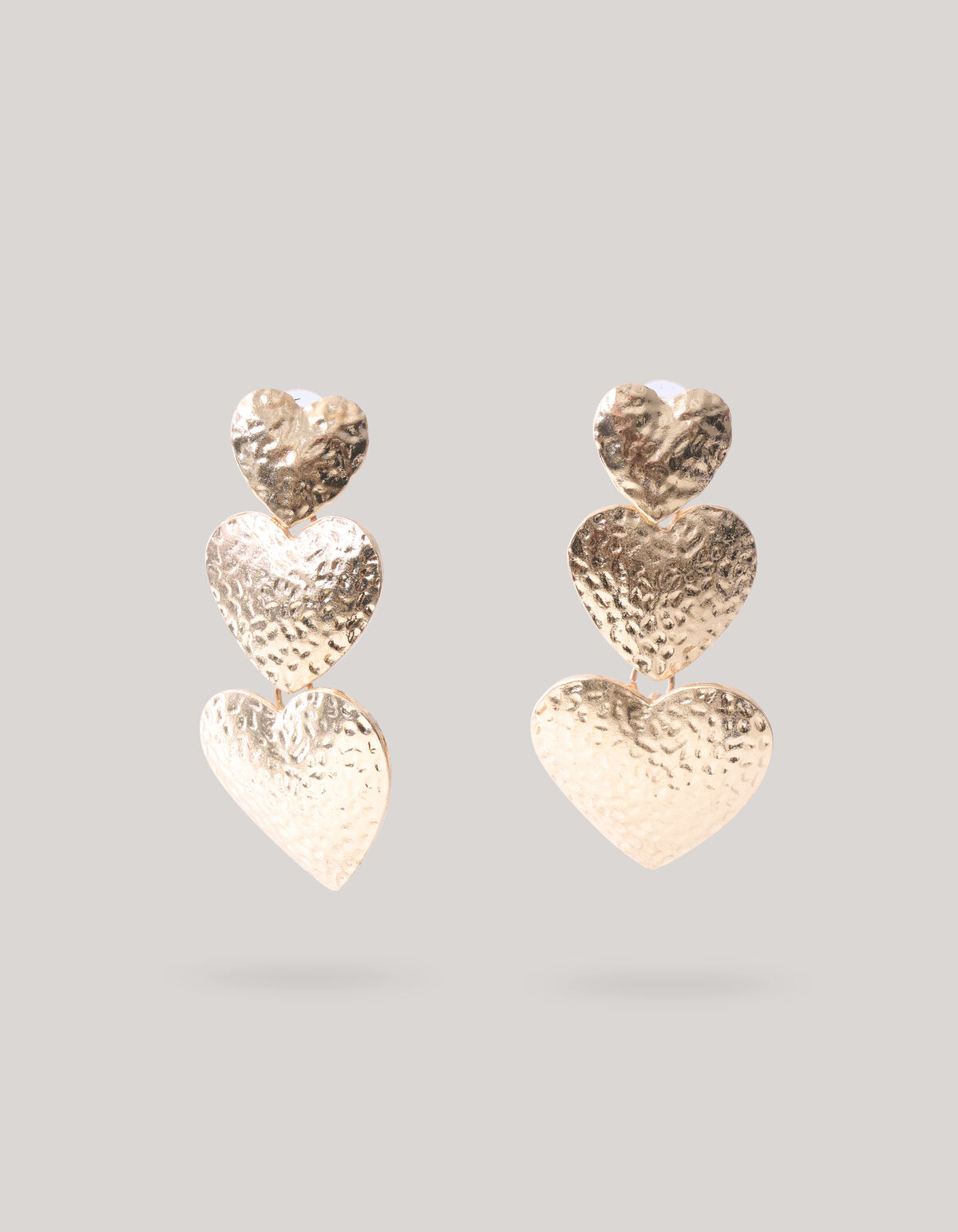 Heart Oorbellen Goud SHOEBY ACCESSOIRES
