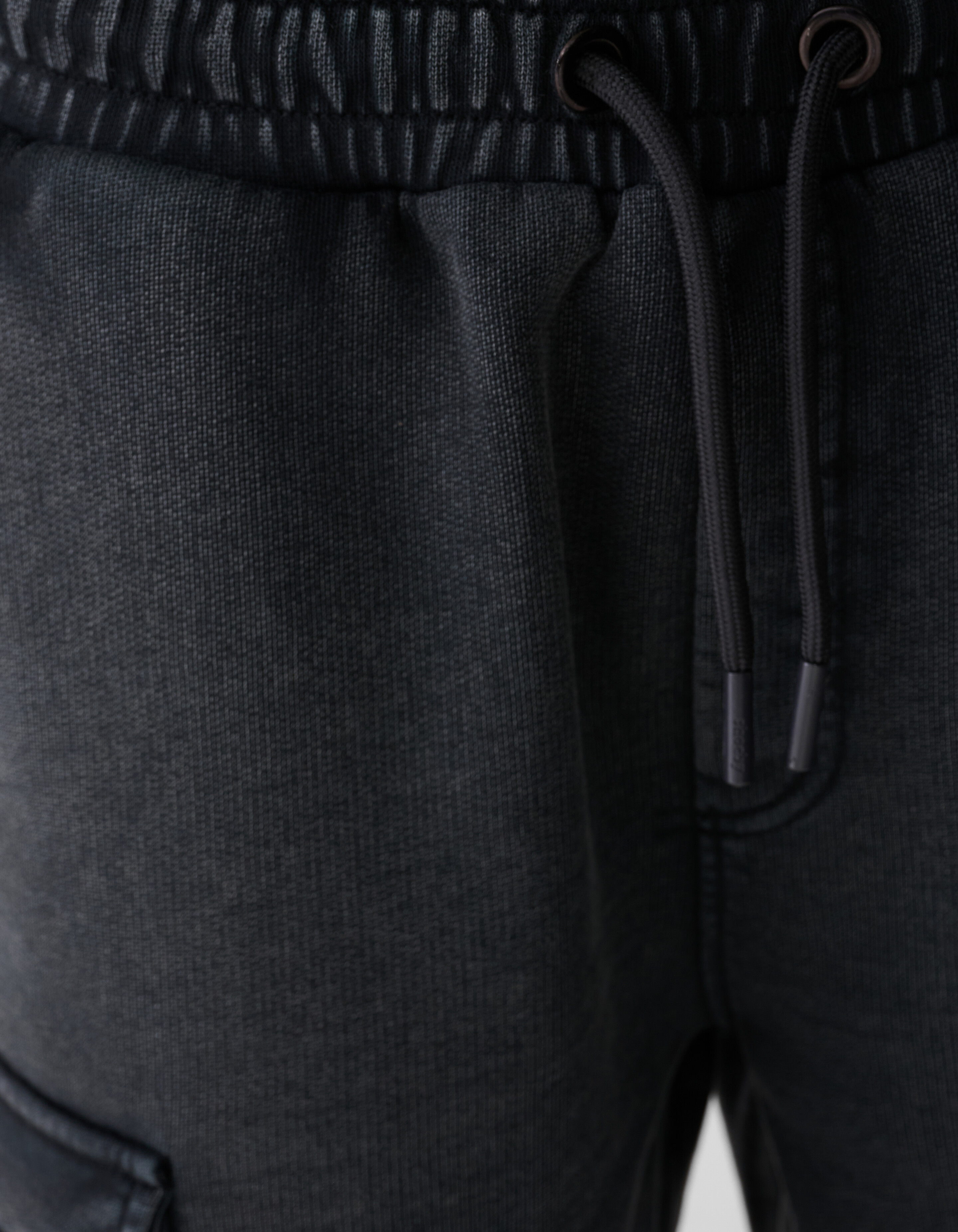 Loose Fit Cargo Short Donkergrijs SHOEBY BOYS