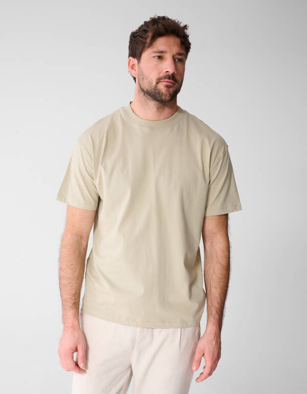 Fancy Artwork T-shirt Lichtgroen SHOEBY MEN