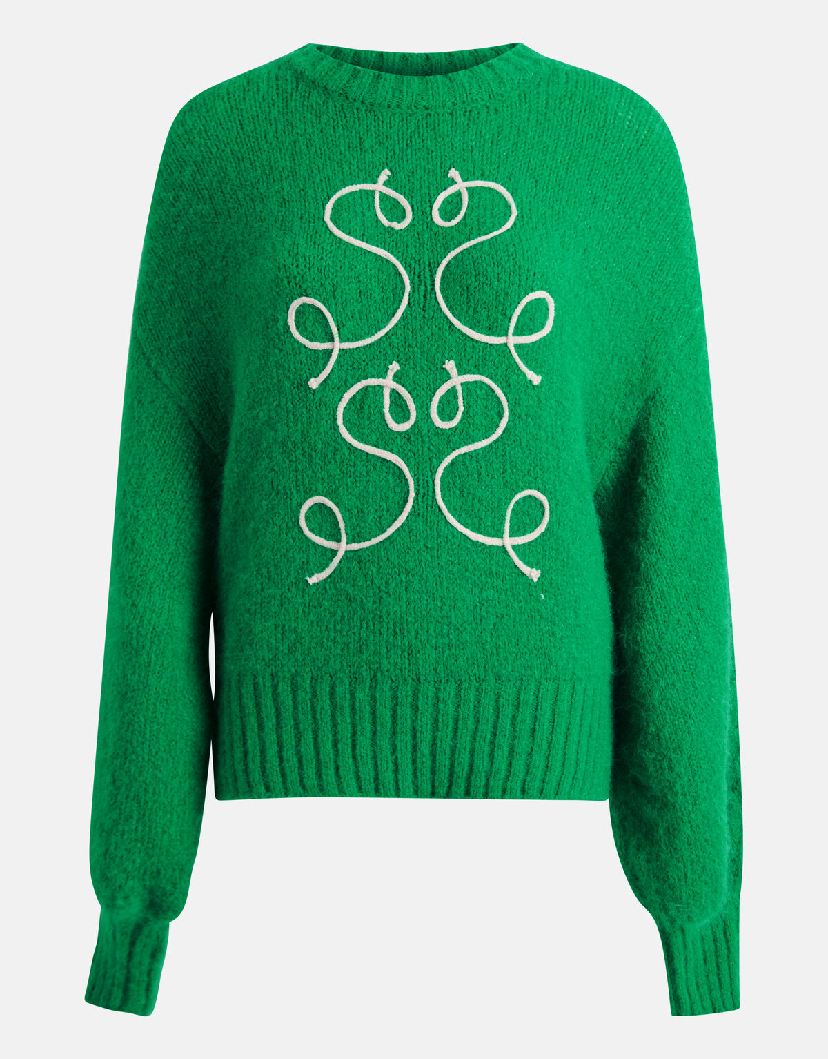 Kabeltrui Groen SHOEBY WOMEN