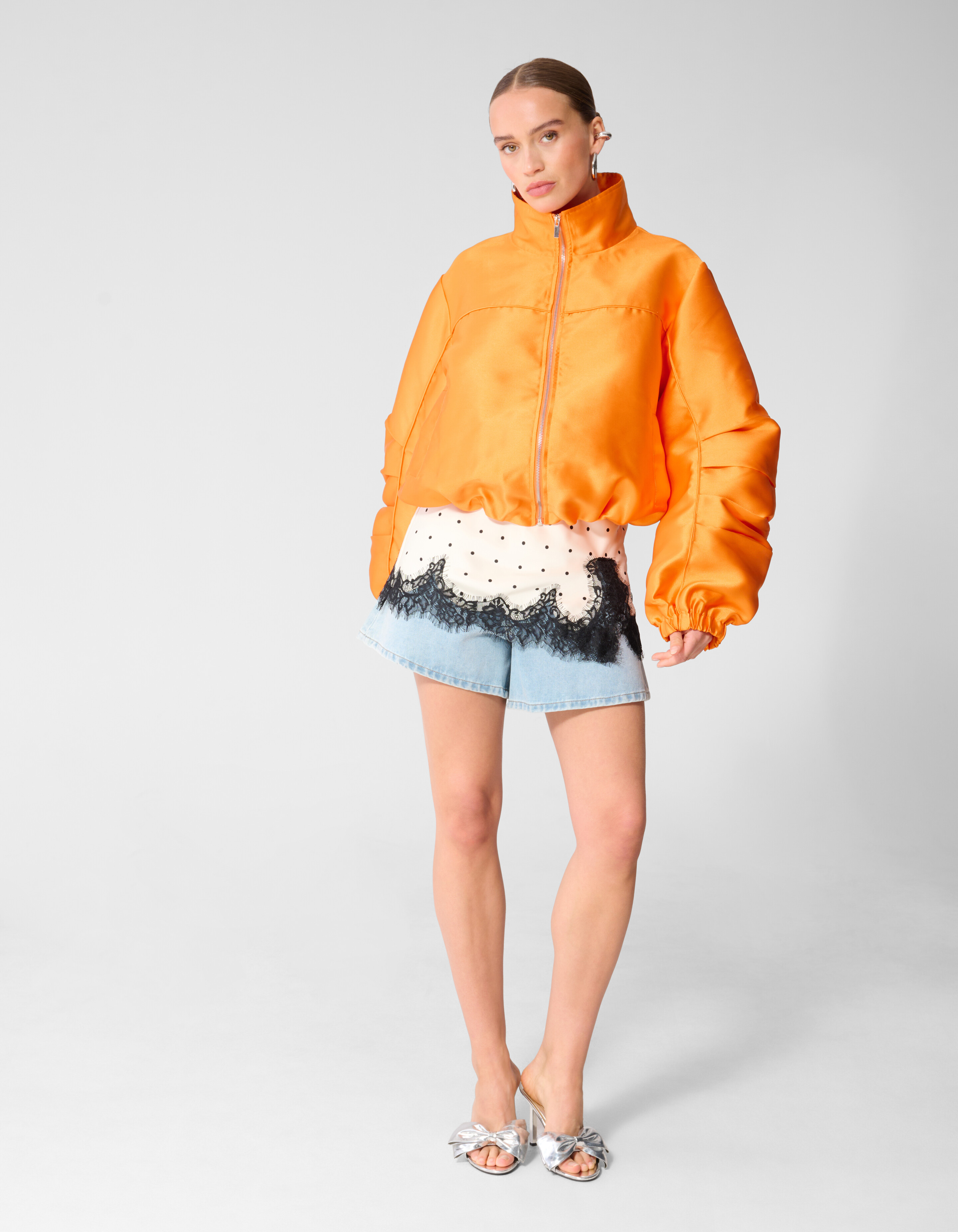 Oversized Bomberjack Oranje SHOEBY WOMEN