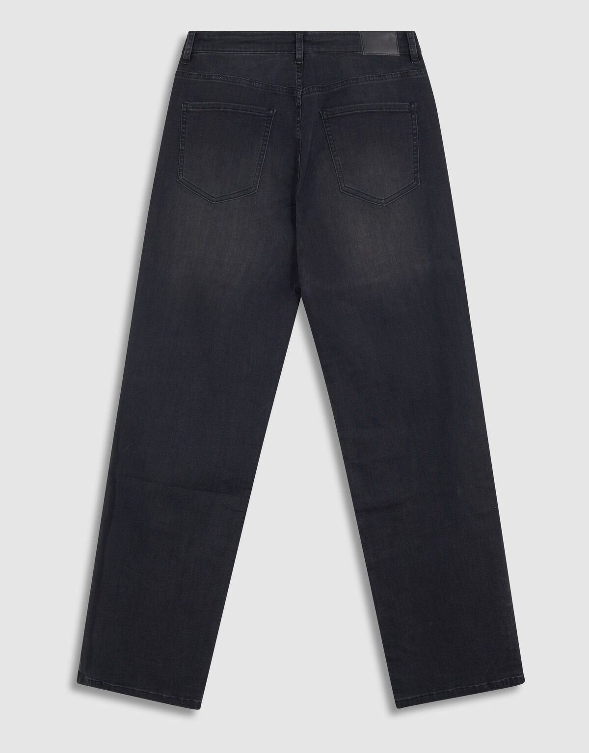Straight Fit Jeans Donkergrijs SHOEBY WOMEN