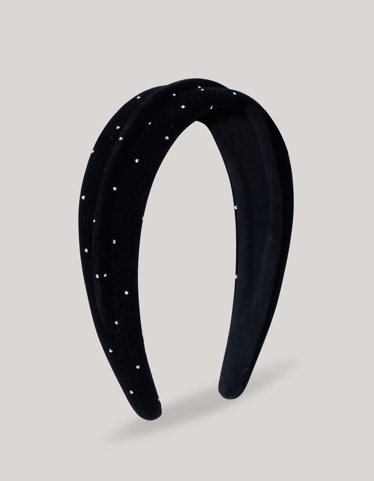 Velvet Studs Haarband Zwart SHOEBY ACCESSOIRES