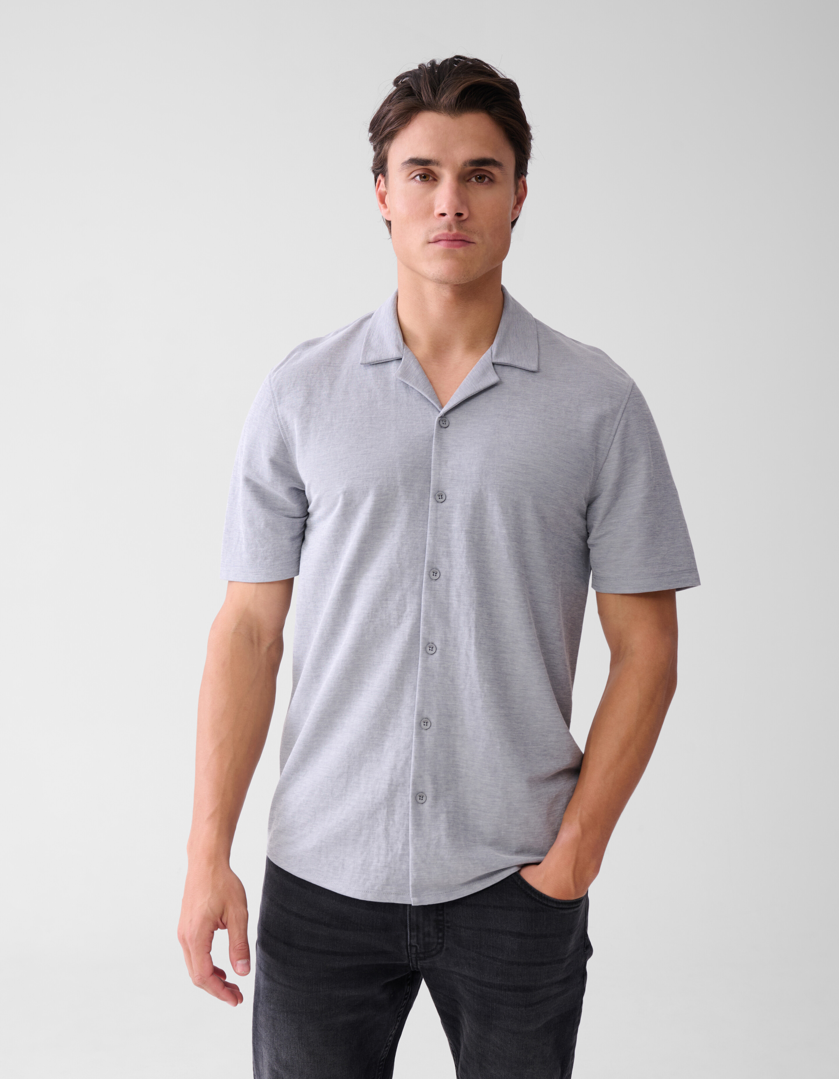 Pique Shirt Donkerblauw SHOEBY MEN