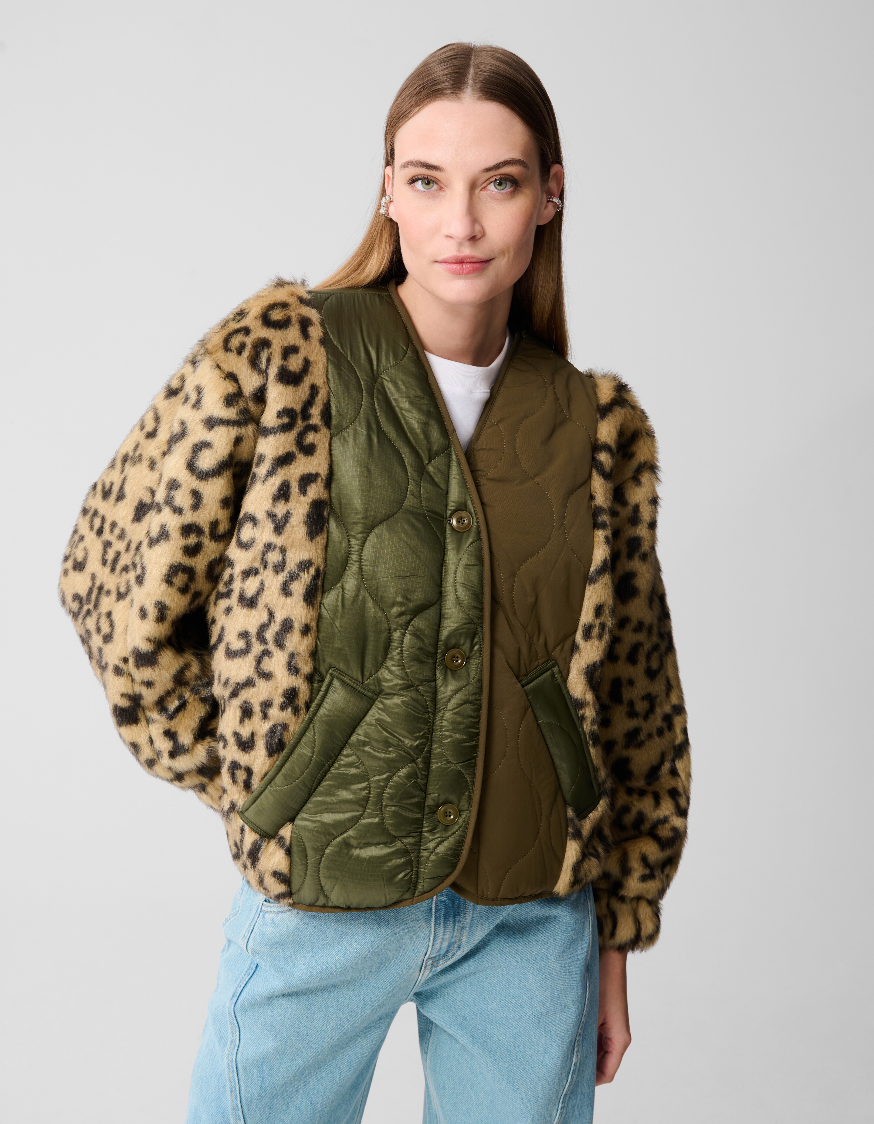 Multi Mix Leopard Jack Donkergroen SHOEBY WOMEN