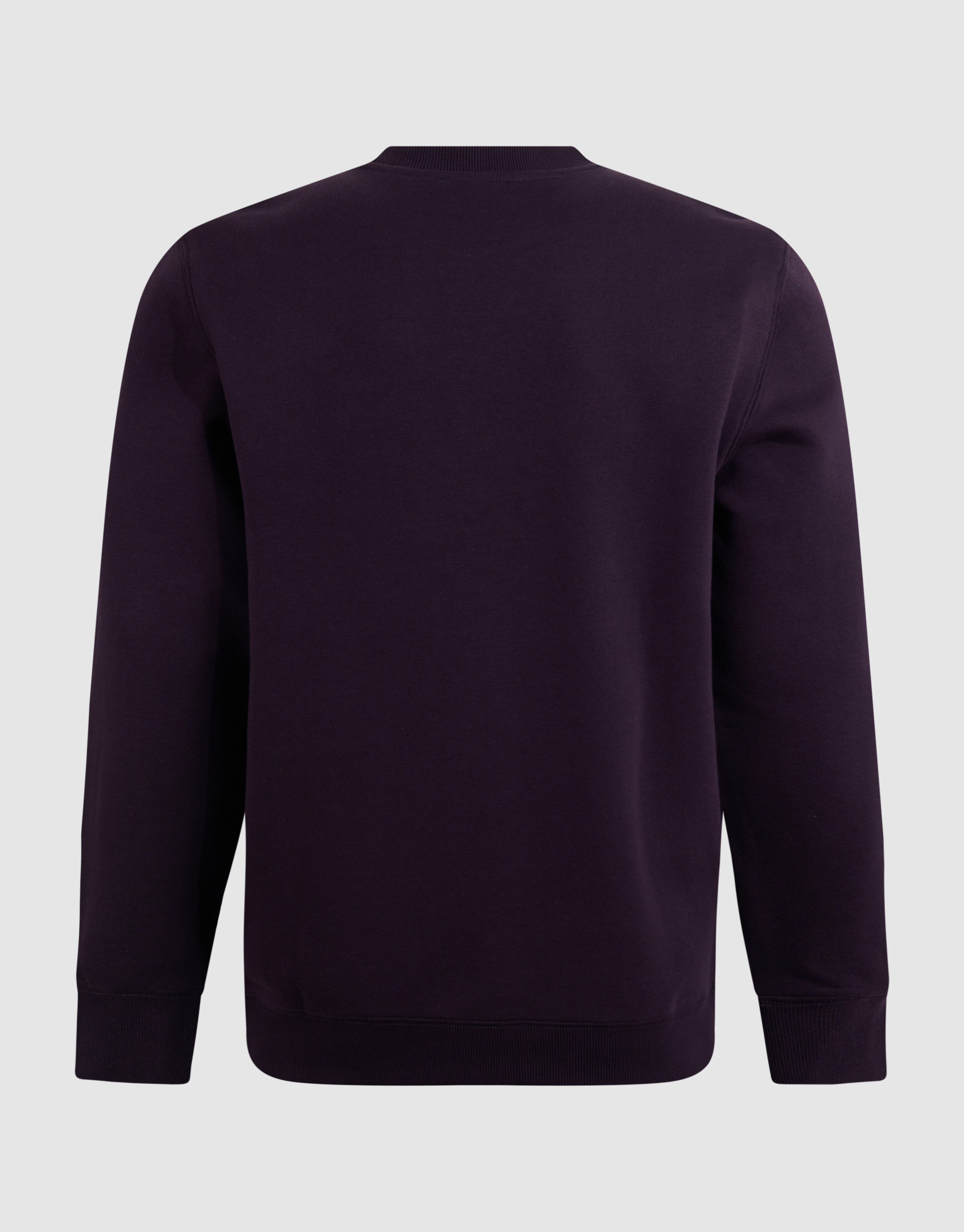 Badge Sweater Donkerrood SHOEBY MEN