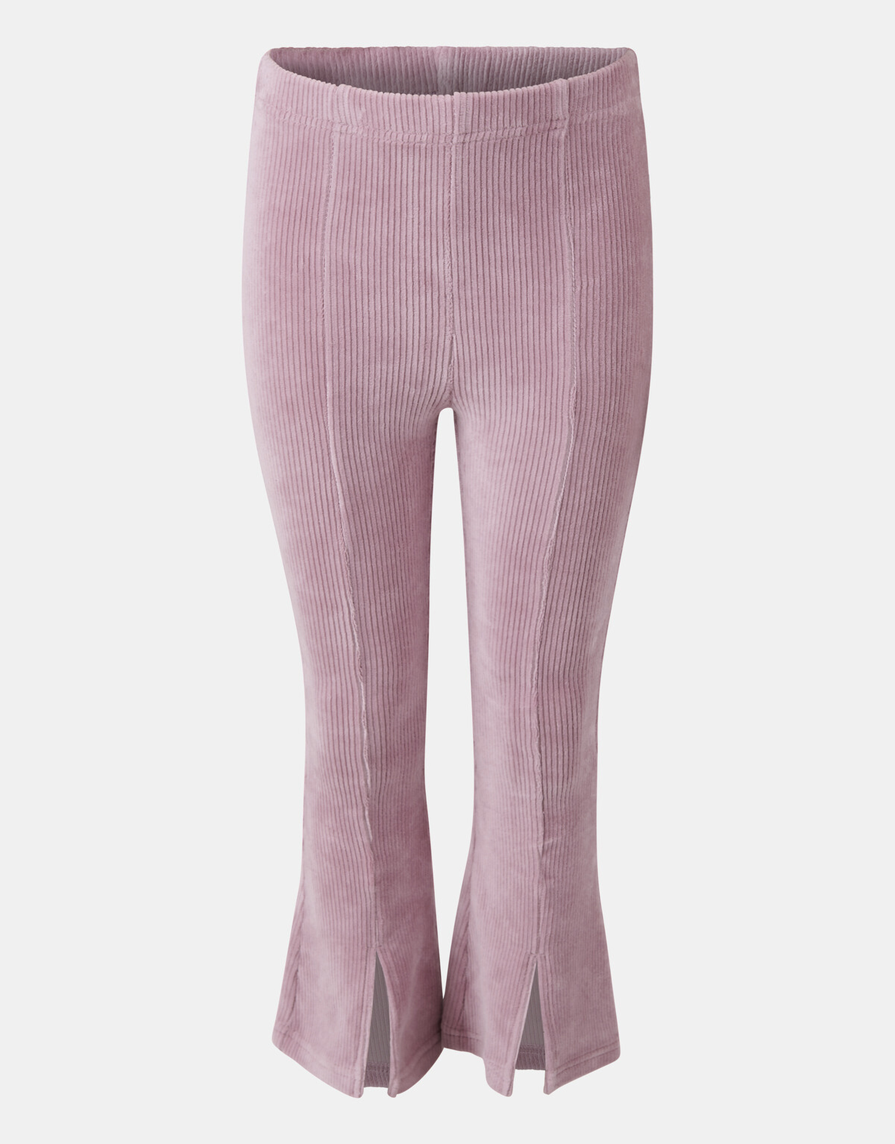 Ribstof Split Broek Roze SHOEBY GIRLS