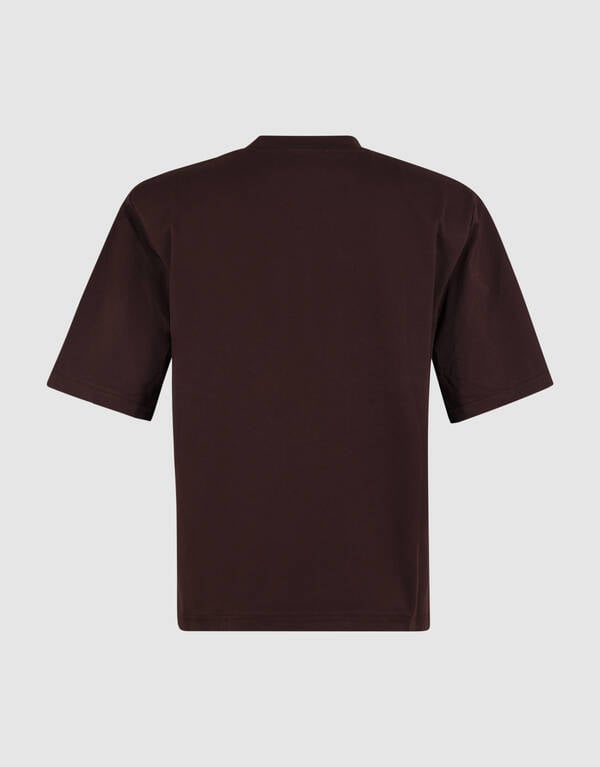 Padded T-shirt Donkerbruin SHOEBY WOMEN