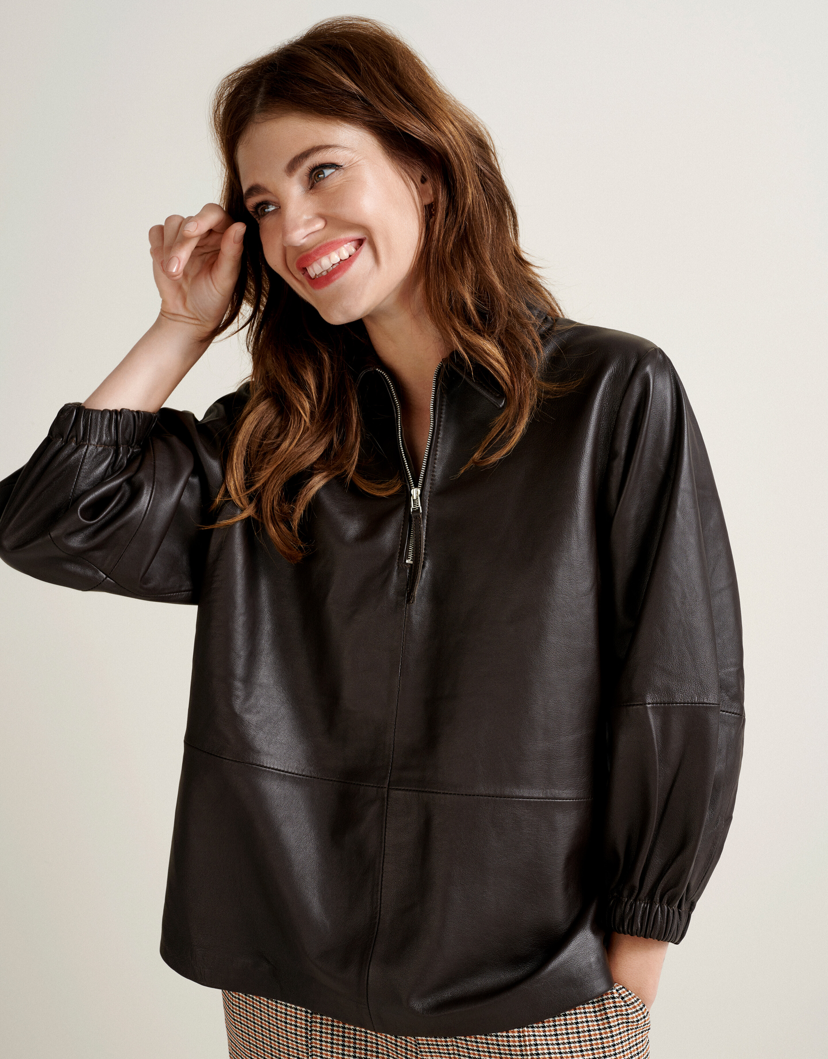 Leather Blouse Eksept