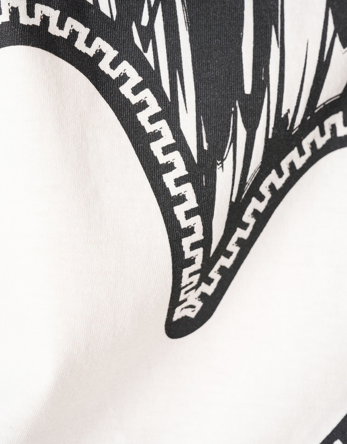 Artwork T-shirt Gebroken Wit SHOEBY WOMEN