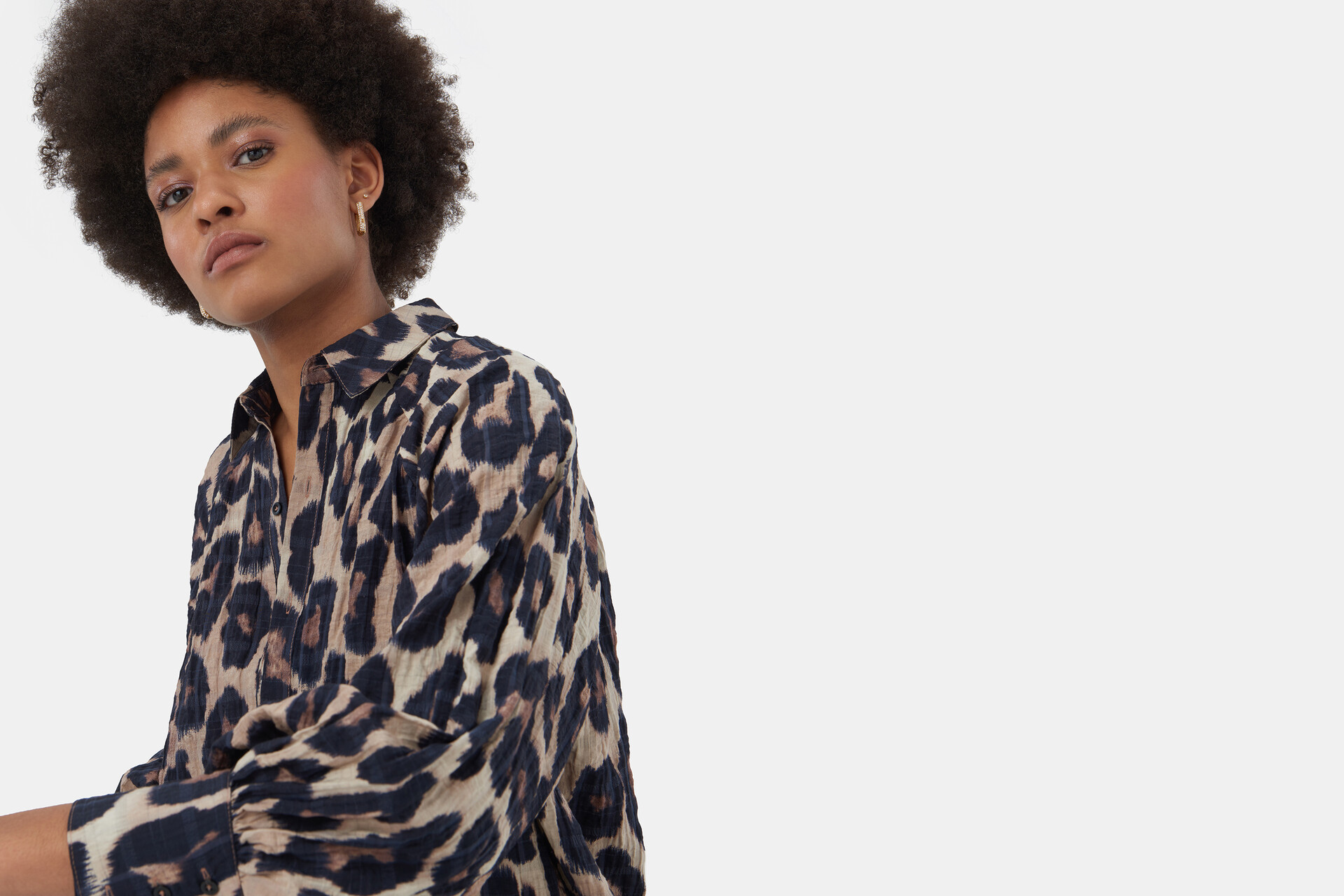 Leopard Blouse