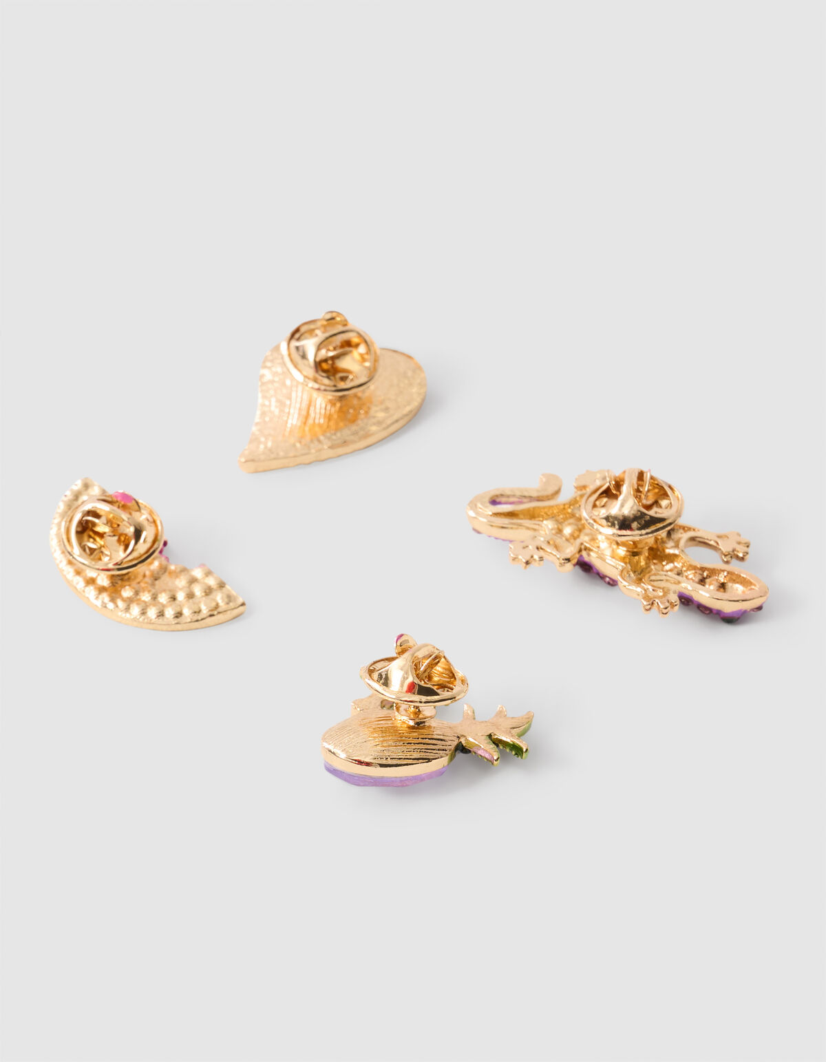 Broche Set Paars SHOEBY ACCESSOIRES