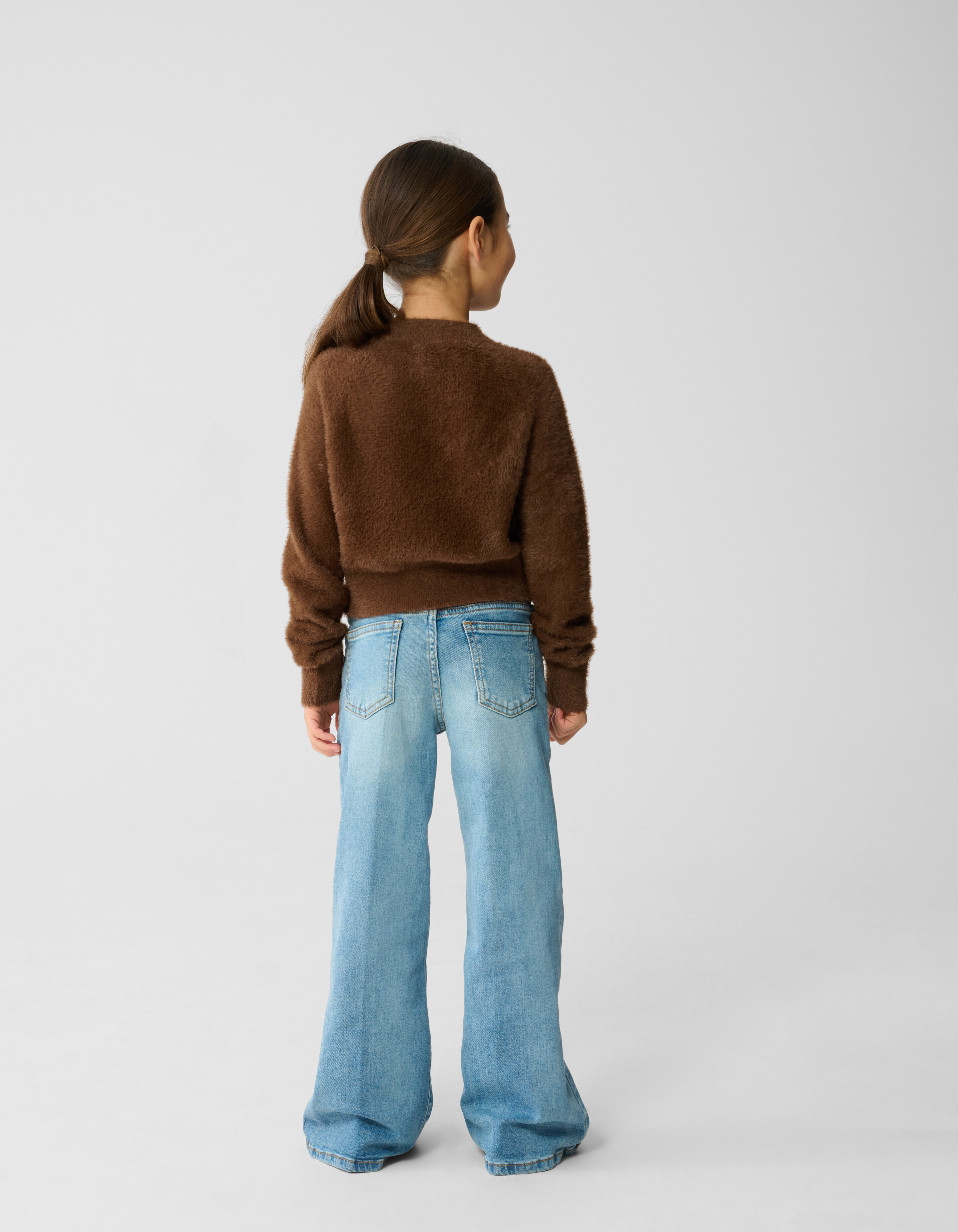 Flared Fit Jeans Blauw SHOEBY GIRLS