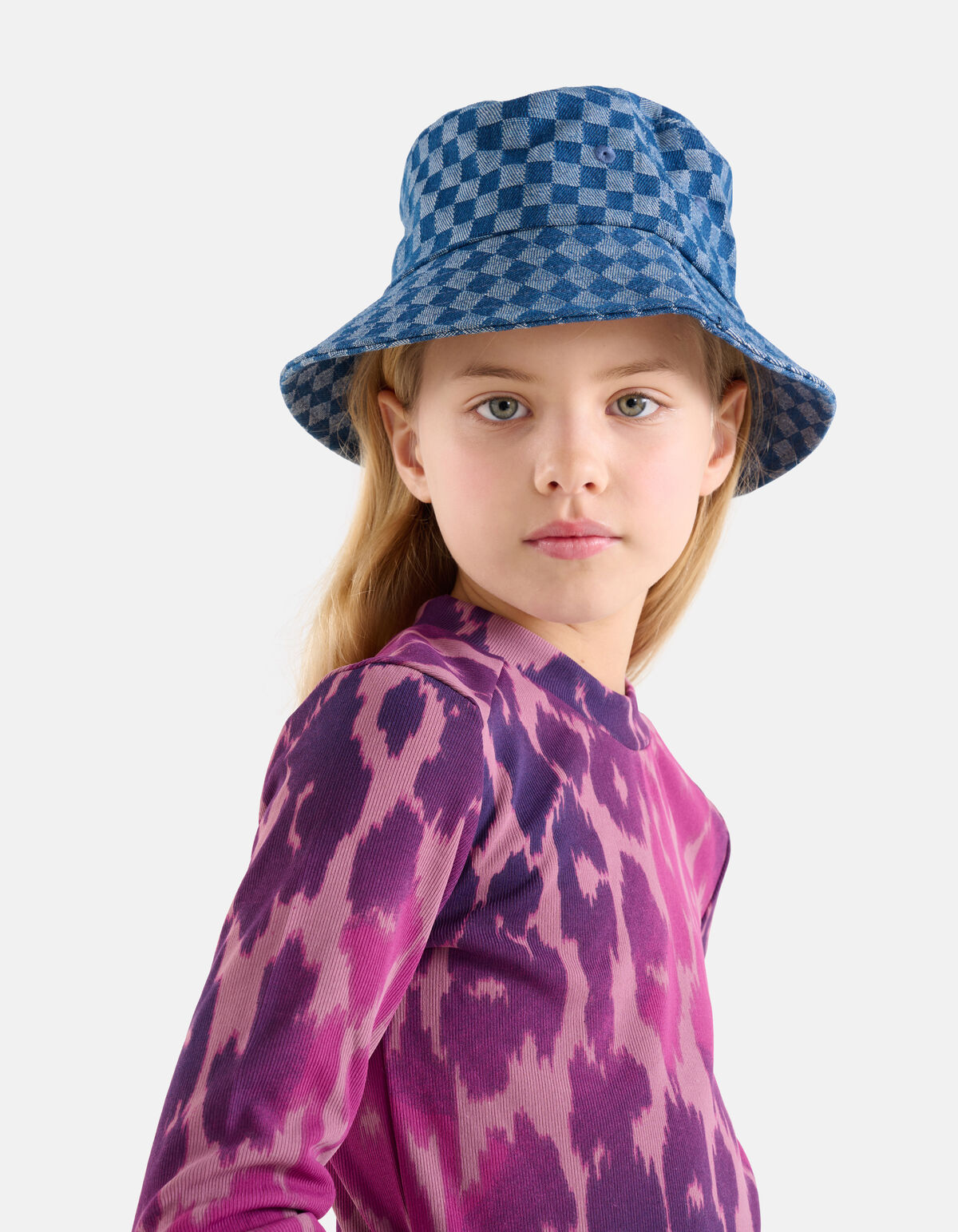 Leopard Rib Top Roze SHOEBY GIRLS