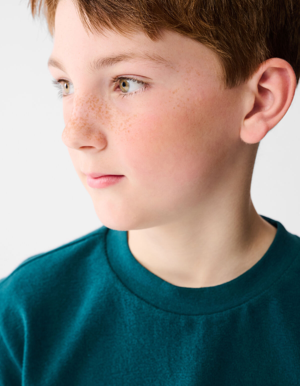 Tekst T-shirt Groen SHOEBY BOYS