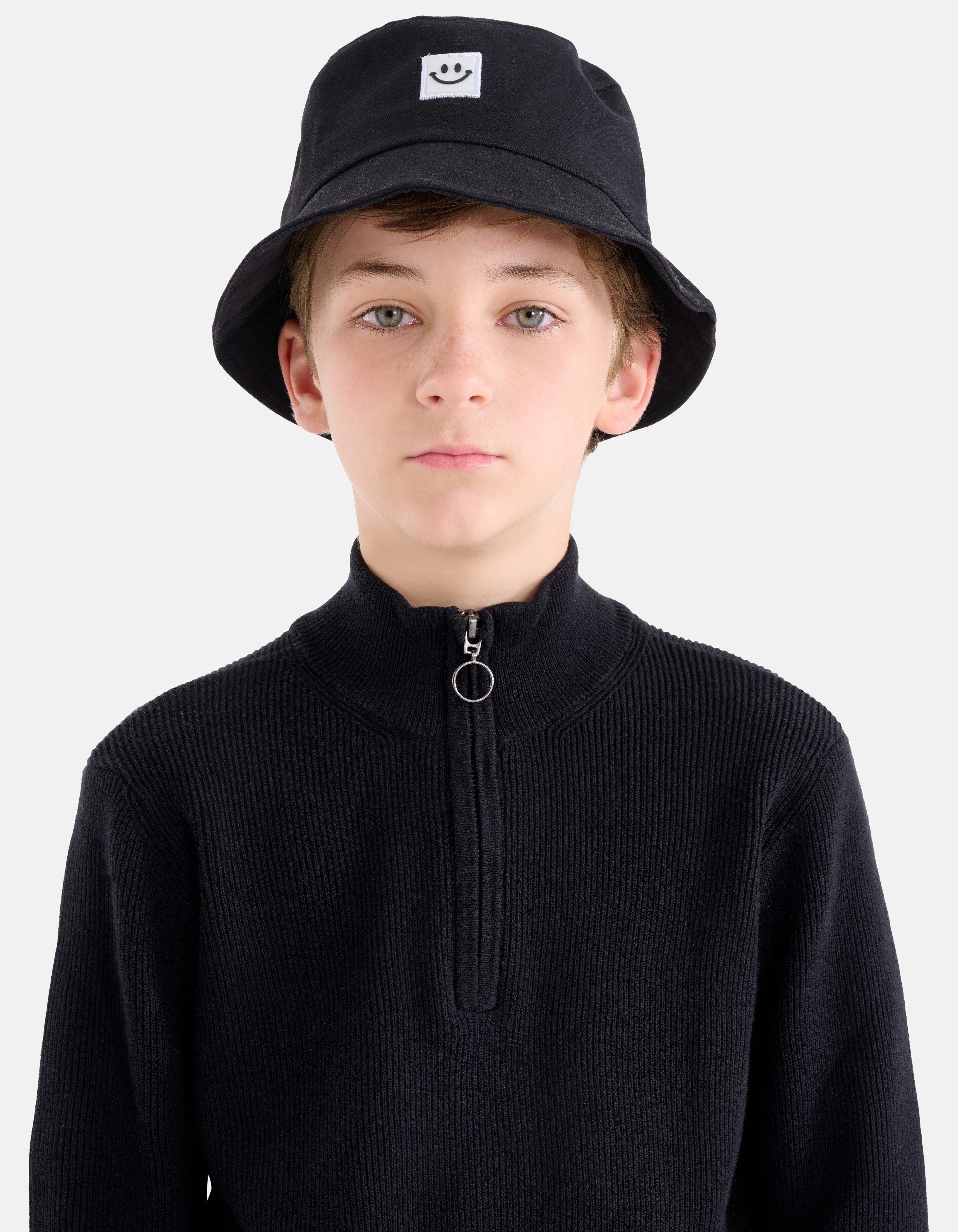 Zipper Trui Zwart SHOEBY BOYS