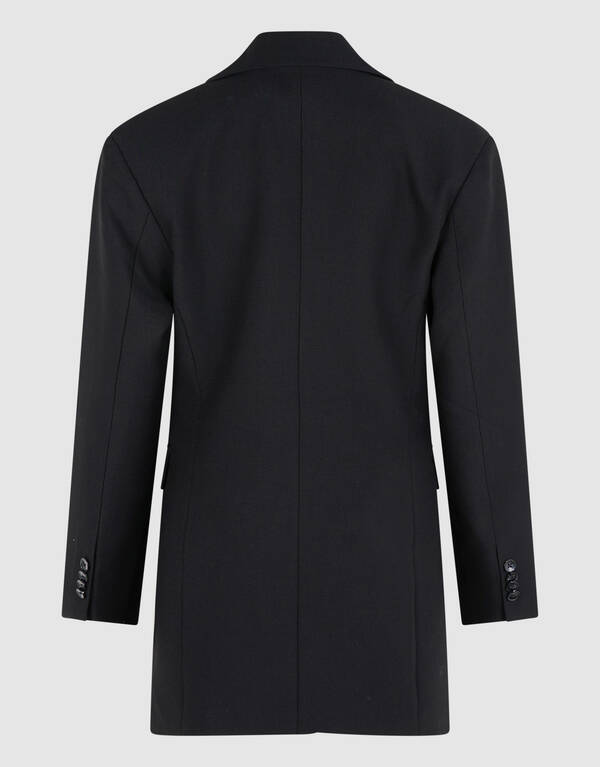 Oversized Blazer Jurk Zwart SHOEBY WOMEN