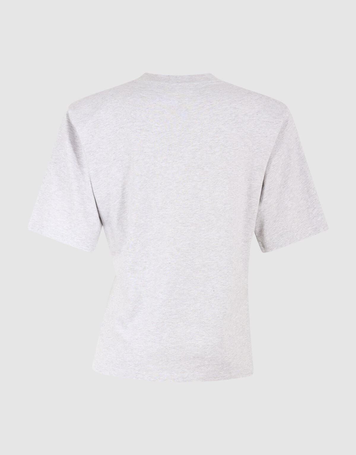 Oversized Knot T-shirt Lichtgrijs By Monica SHOEBY WOMEN