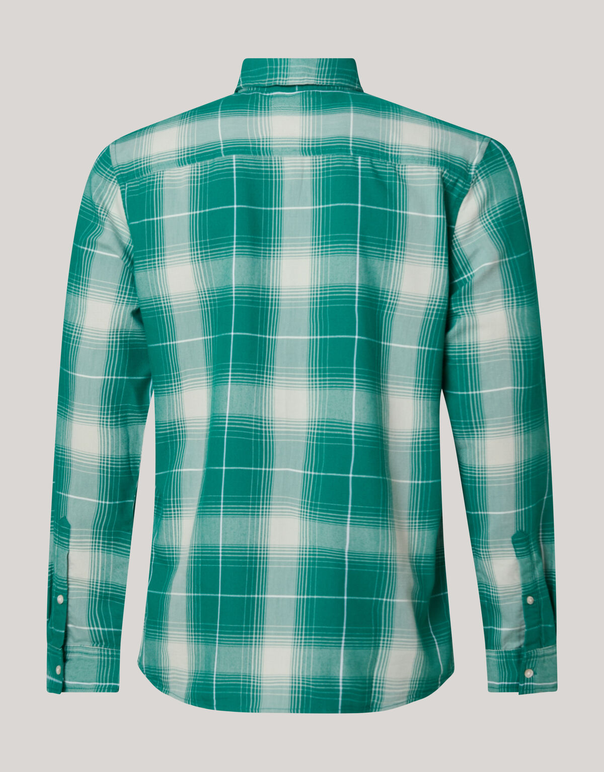 Flanel Ruiten Overhemd Groen SHOEBY MEN