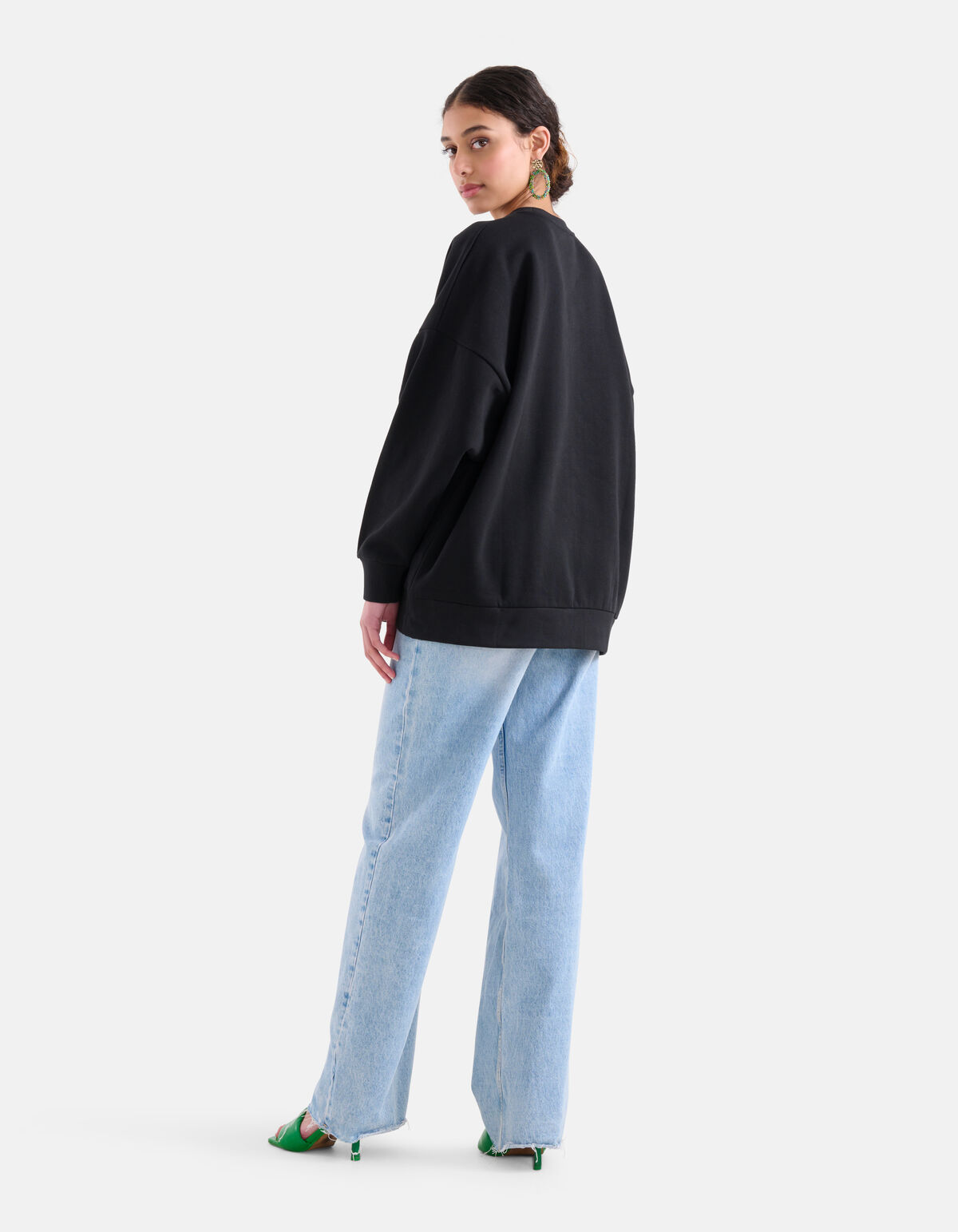Basis Sweater Zwart SHOEBY WOMEN