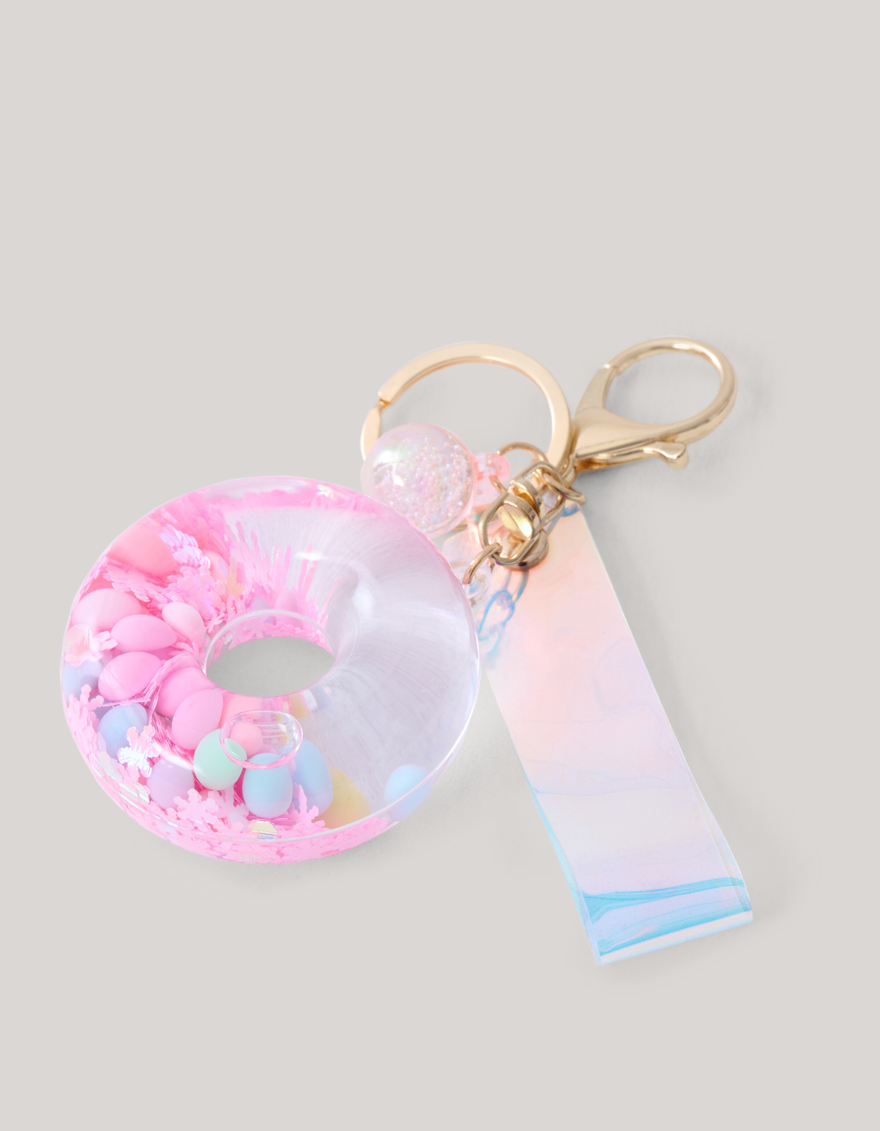 Donut Sleutelhanger Roze SHOEBY ACCESSOIRES