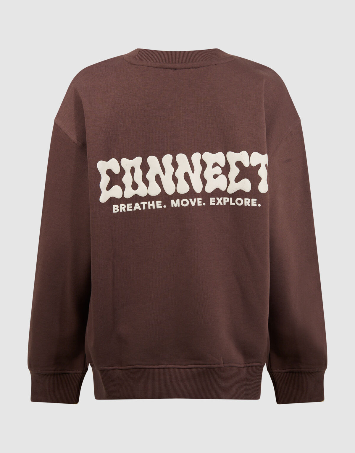 Connection Artwork Sweater Donkerbruin SHOEBY BOYS