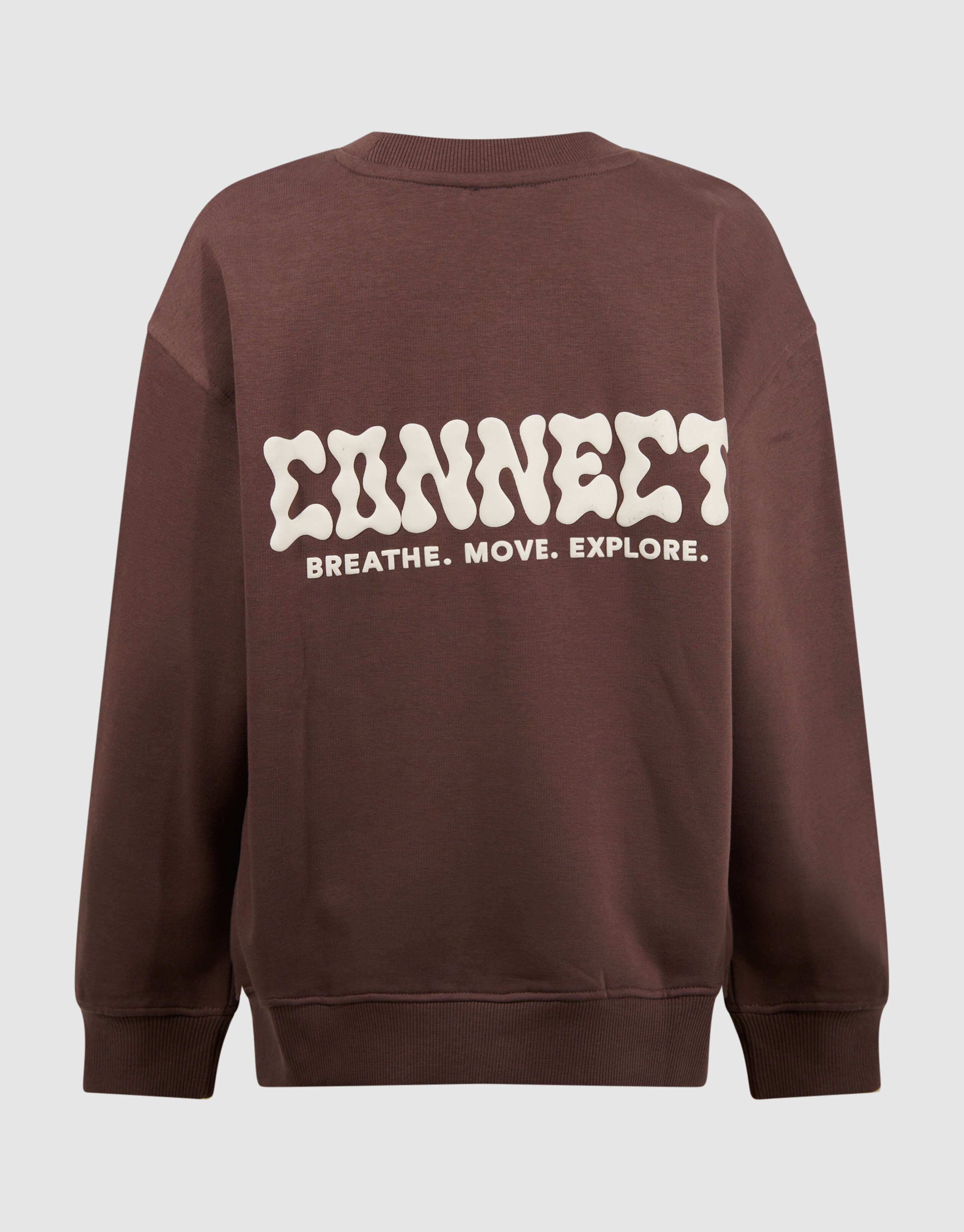 Connection Artwork Sweater Donkerbruin SHOEBY BOYS